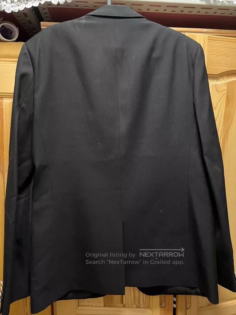 Saint Laurent Paris Saint Laurent Men's Silver Button Blazer. Size US XL / EU 56 / 4 - 2 Thumbnail