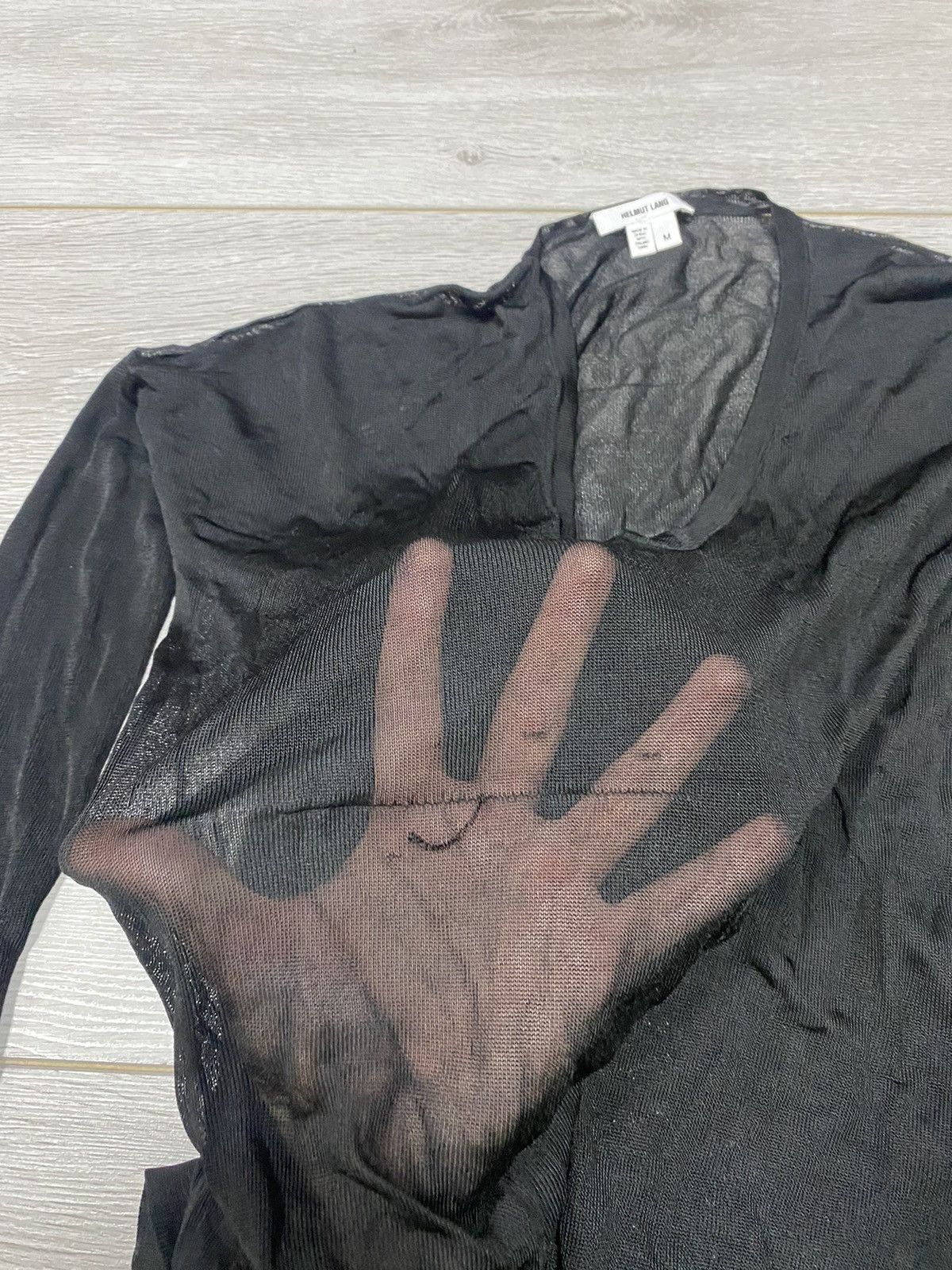 Helmut Lang Helmut Lang vintage mesh long sleeve Size M / US 6-8 / IT 42-44 - 6 Thumbnail