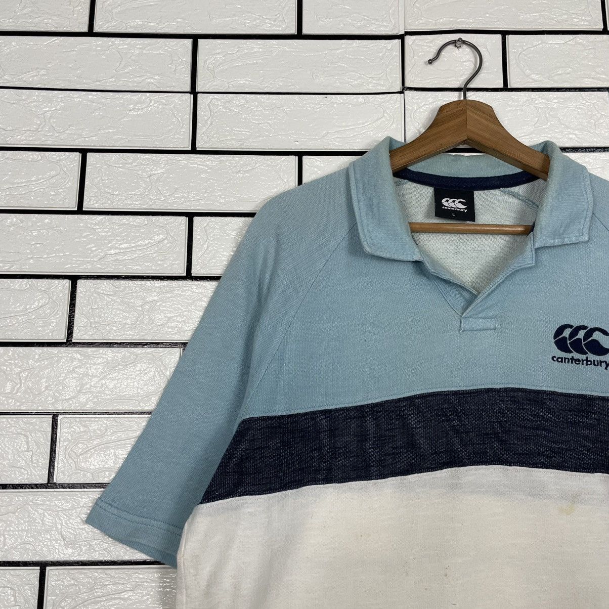 Canterbury of New Zealand Canterbury Of New Zealand Color Block Polo Shirt Size US L / EU 52-54 / 3 - 7 Thumbnail