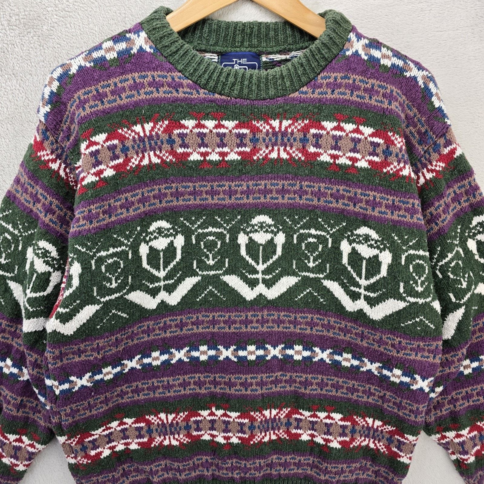 Woolrich Woolen Mills Vintage Woolrich Fair Isle Nordic Sweater Women's Large USA Size L / US 10 / IT 46 - 3 Thumbnail