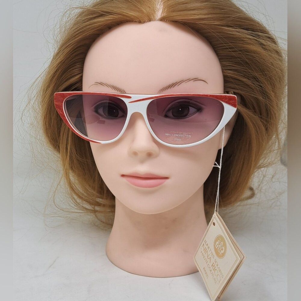 Nina Ricci NWT Nina Ricci Women's Sunglasses Retro Vintage 70s 80s Han Size ONE SIZE - 5 Thumbnail