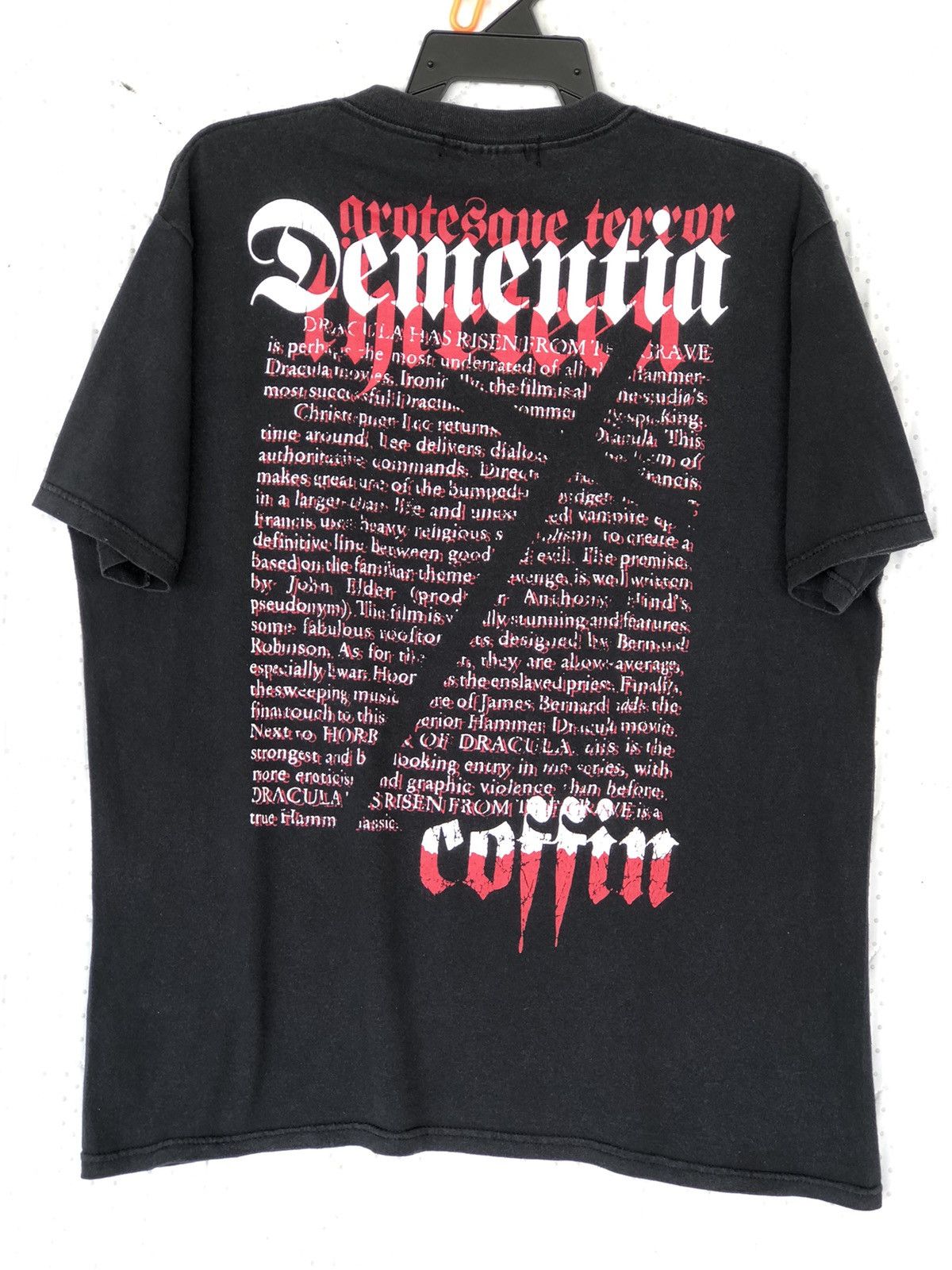 Expert Horror Vintage Dracula Coffin Dementia Horror Rare Tee Size US L / EU 52-54 / 3 - 2 Thumbnail