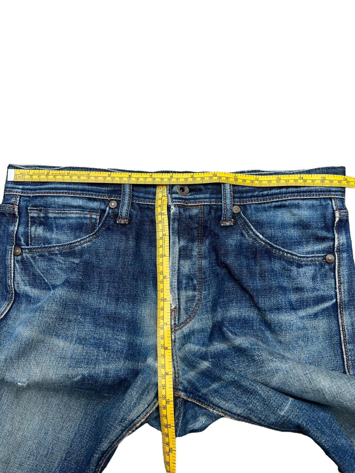 Eternal Eternal Spellbound Japan Straight Skinny Denim Jeans 32x30.5 Size US 32 / EU 48 - 11 Thumbnail
