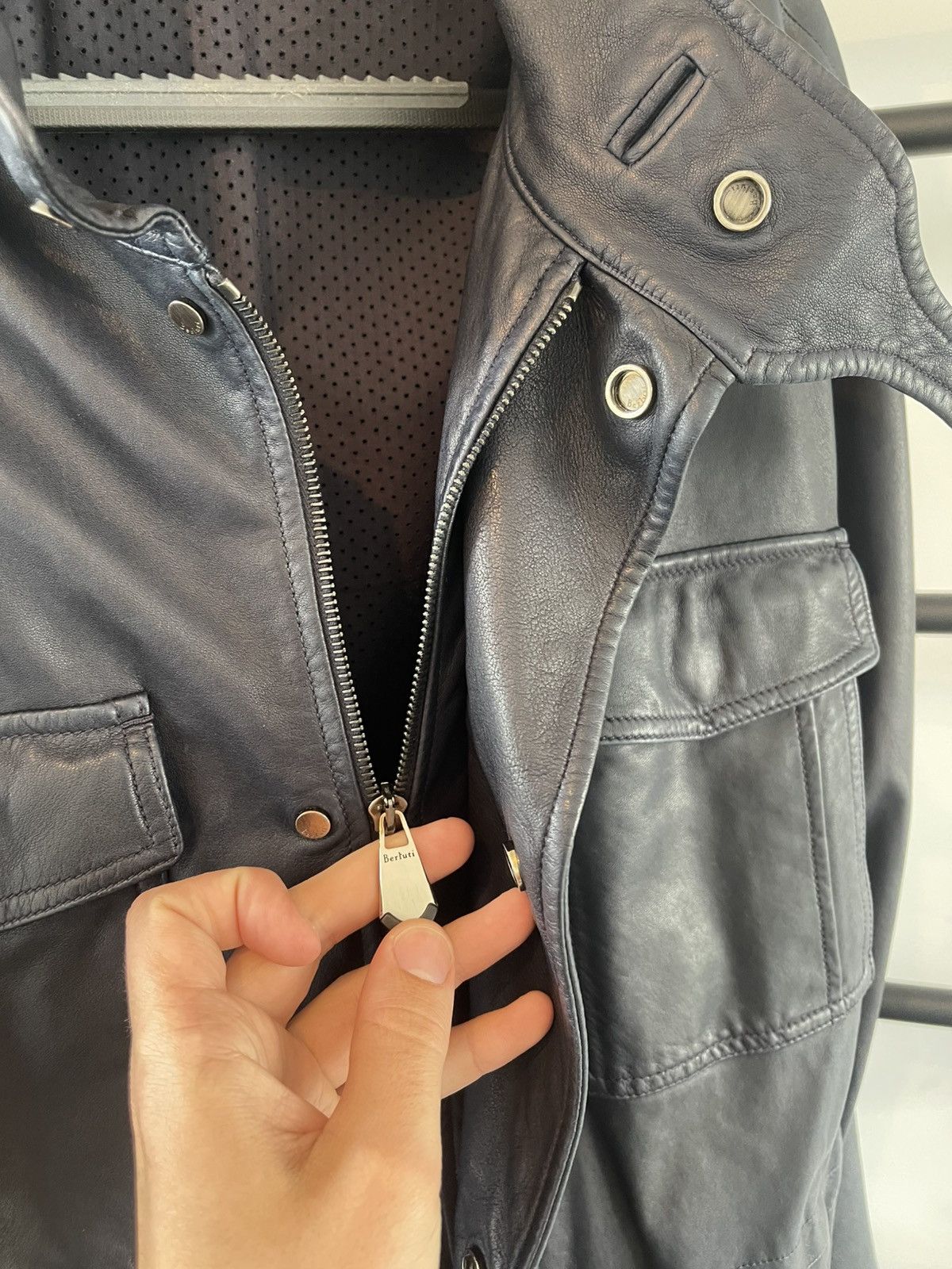 Berluti Berluti leather jacket Size US M / EU 48-50 / 2 - 5 Thumbnail