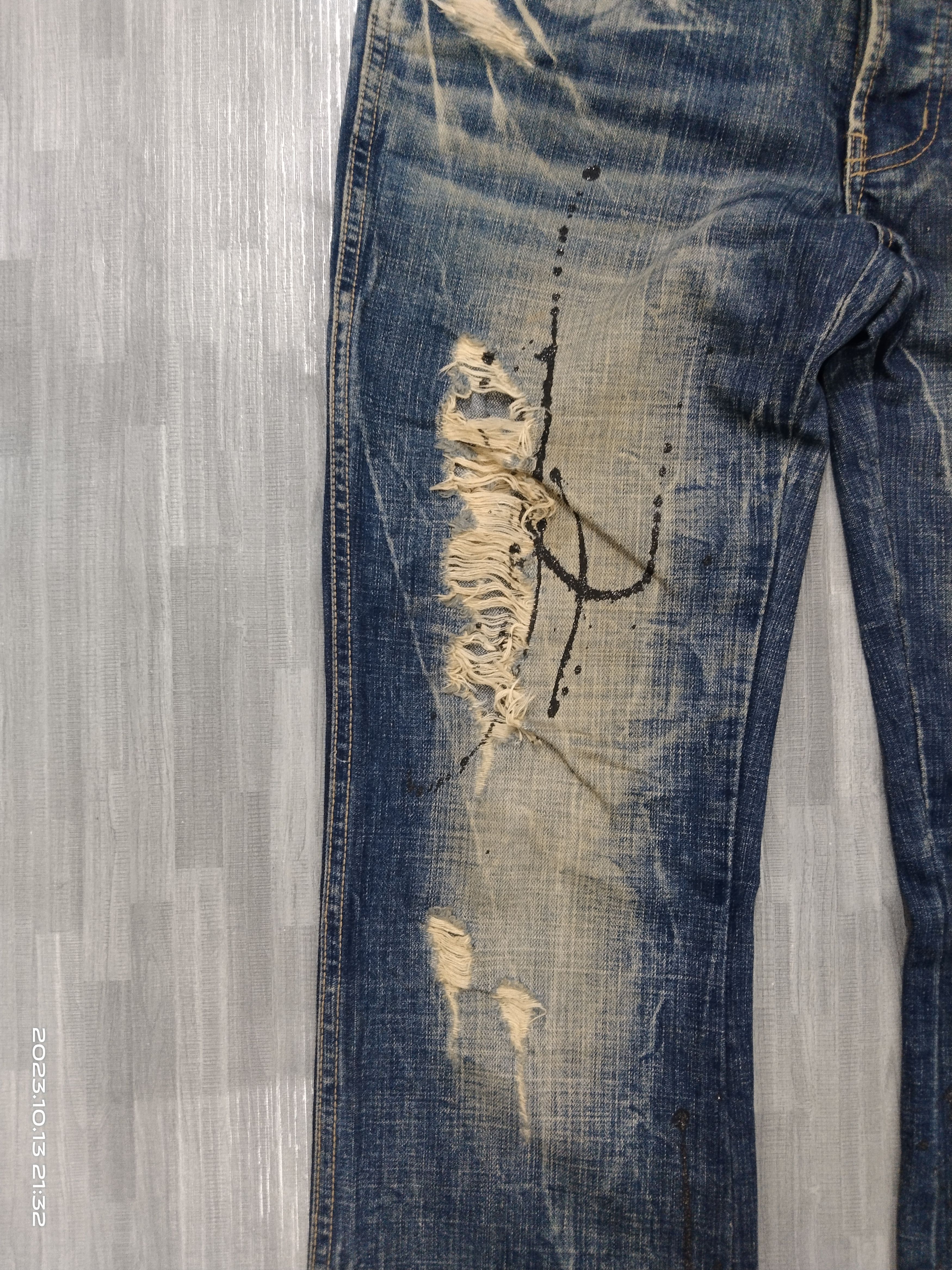 Other FLARE SICK FUGA DENIM PANTS Size 29" - 3 Thumbnail