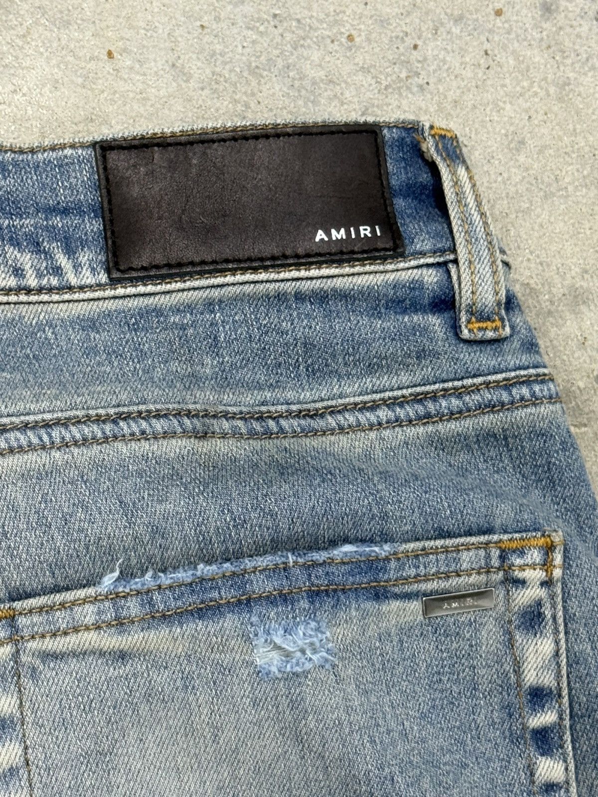 Amiri Amiri Bandana Star Patchwork Skinny Jeans Size US 33 - 11 Thumbnail