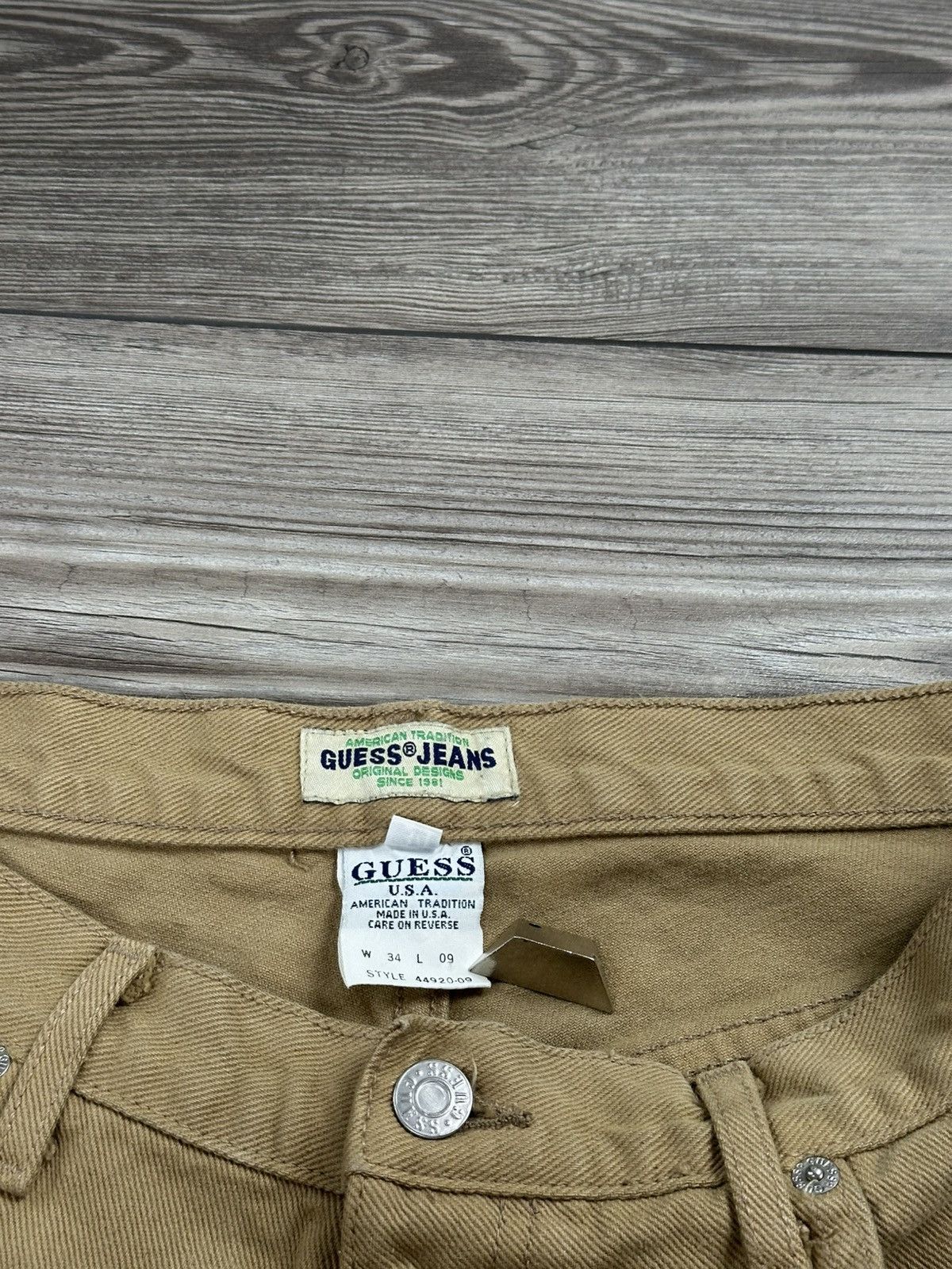 Guess Vintage 90’s Guess Jeans Shorts Size US 34 / EU 50 - 4 Thumbnail