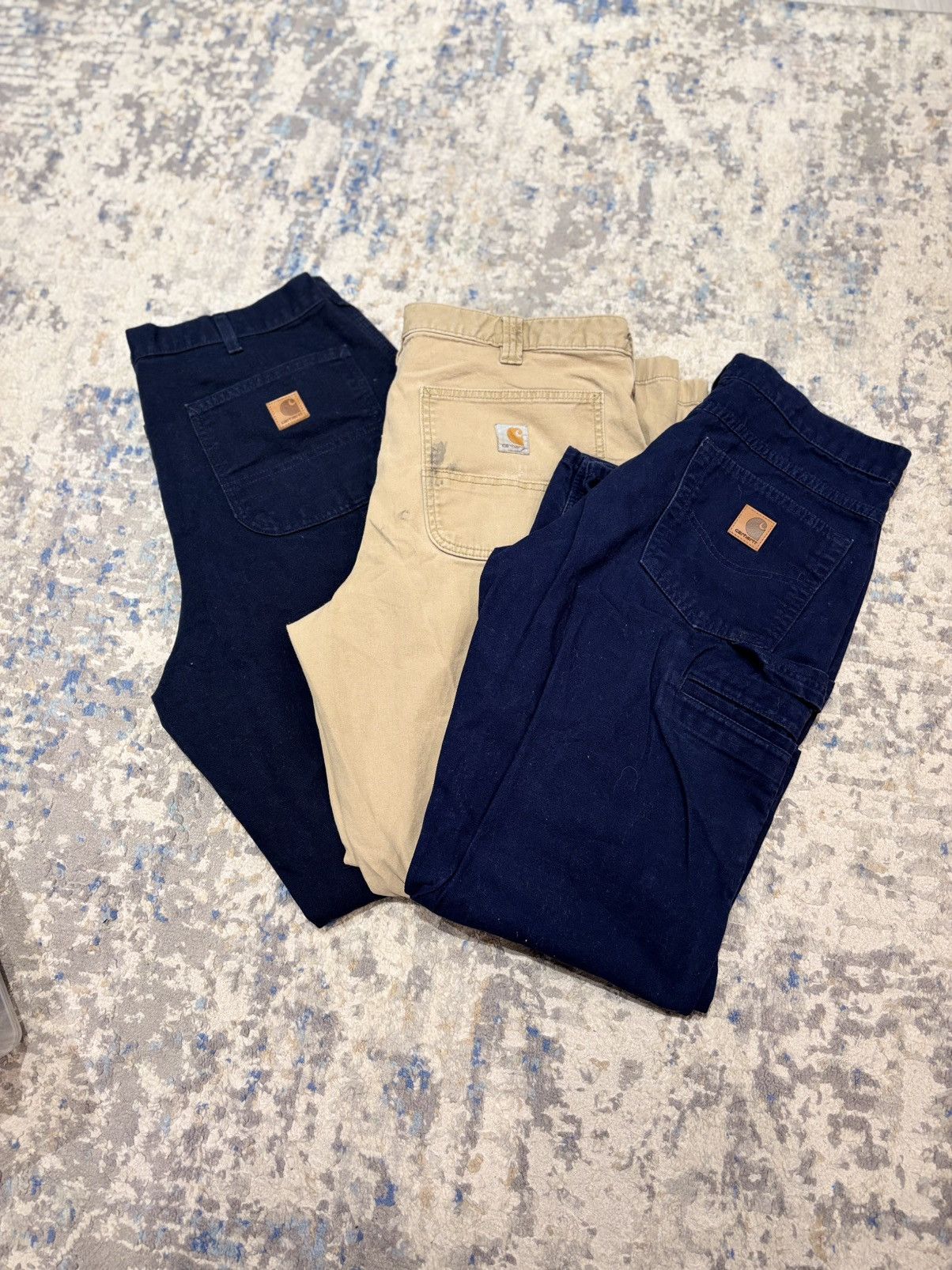 Carhartt Distressed carhartt workwear pants Size US 34 / EU 50 - 8 Thumbnail