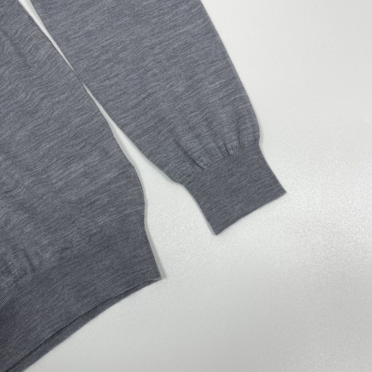 Hackett Hackett London Merino Wool Crew Jumper Grey Size US XXL / EU 58 / 5 - 6 Thumbnail