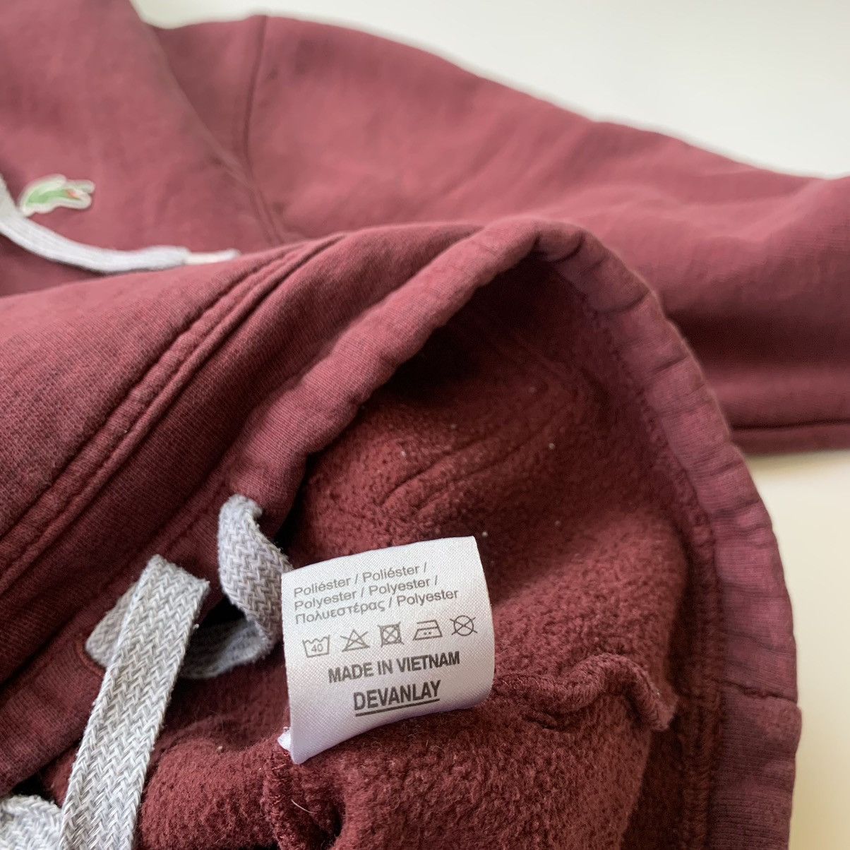 Other 1/4 Zip Hoodie Lacoste Vintage Streetwear Size US S / EU 44-46 / 1 - 10 Thumbnail