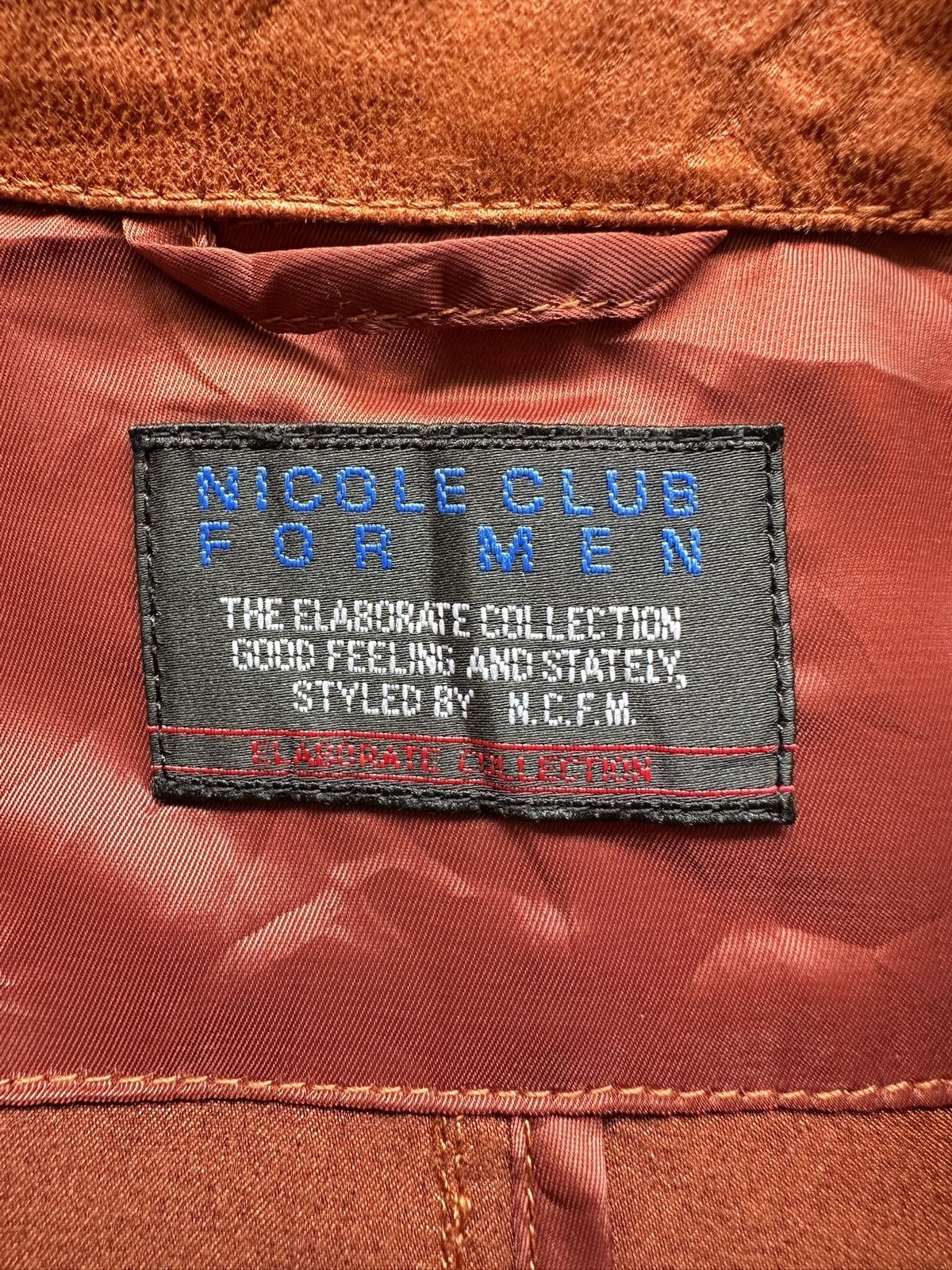 Nicole Club 00's Nicole Club NCFM moleskin light blouson jacket Size US M / EU 48-50 / 2 - 13 Thumbnail