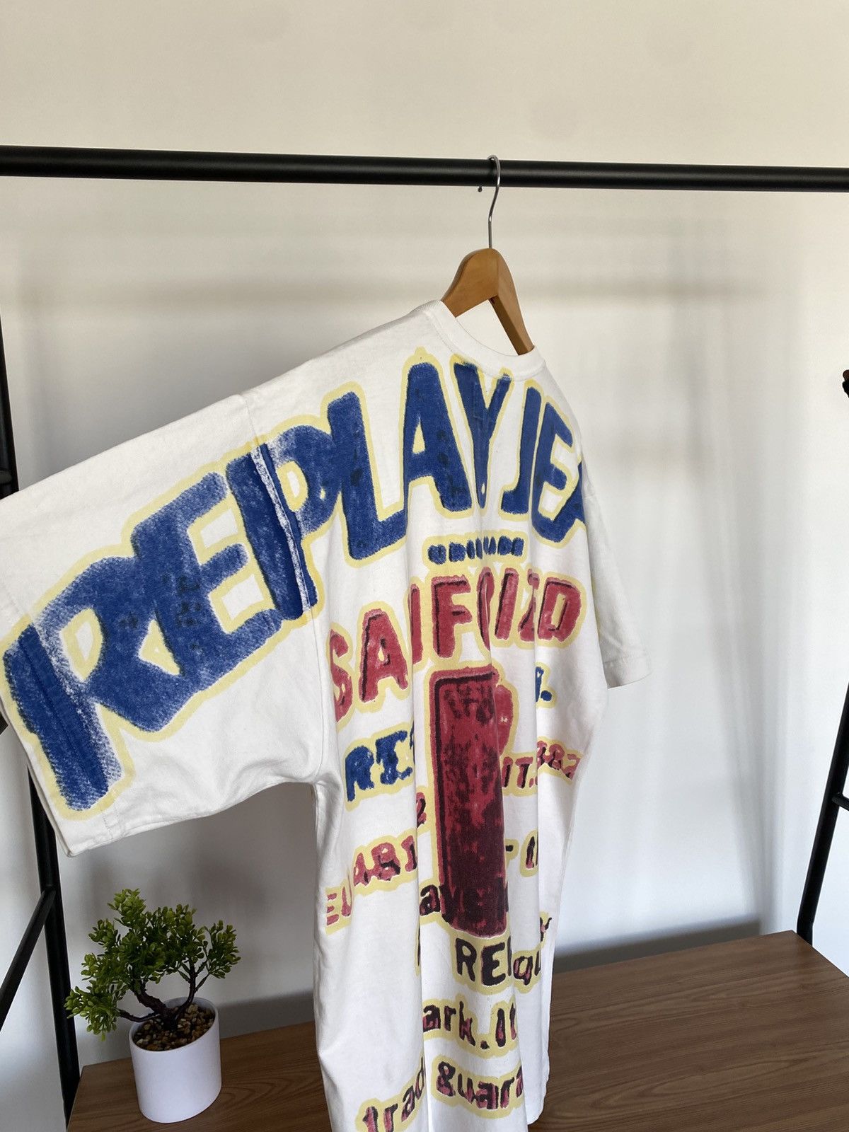 Replay × Vintage Vintage Rare Replay T-Shirt Size US M / EU 48-50 / 2 - 5 Thumbnail