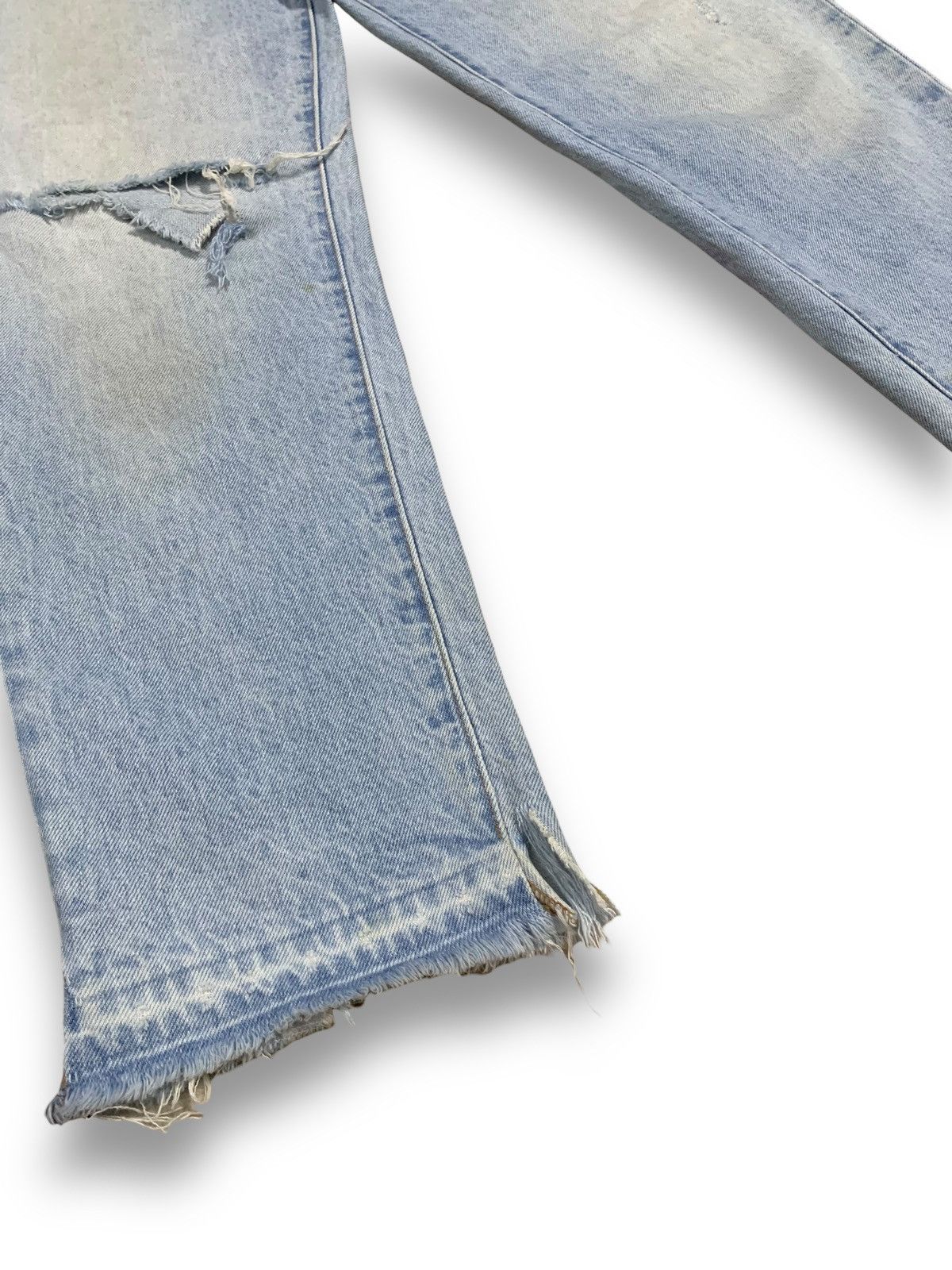 Levi's Made & Crafted Vintage Levis Made & Crafted Big E Distressed Grunge Jeans Size US 29 - 10 Thumbnail