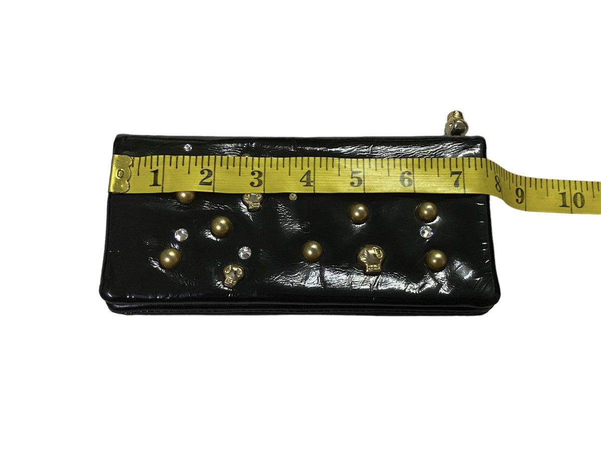 Japanese Brand Tsumori Chisato By Issey Miyake Studded Skull Long Wallet Size ONE SIZE - 5 Thumbnail