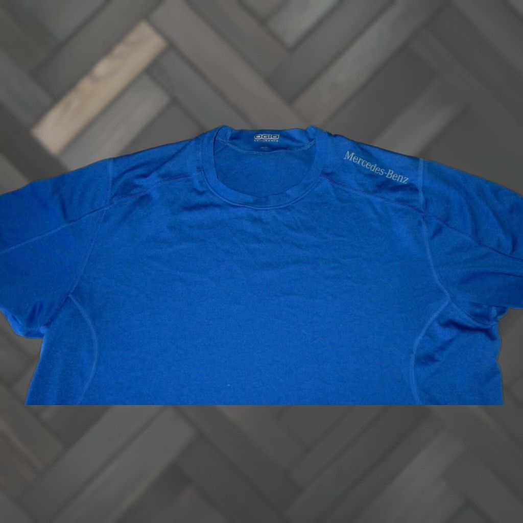 Vintage OGIO Men's T Shirt L Short Sleeve Blue Polyester Merchandise 2020s Mercedez-Benz L Size US L / EU 52-54 / 3 - 1 Thumbnail