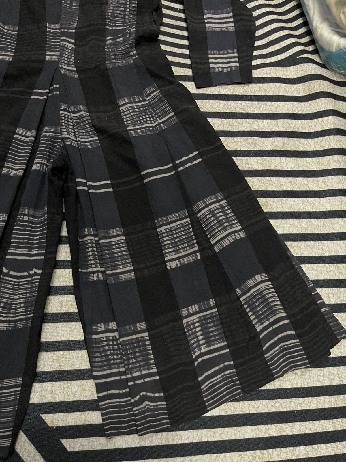 Issey Miyake 80s ISSEY MIYAKE PERMANENTE PLAID PATTERN JUMPSUITS RARE Size US M / EU 48-50 / 2 - 12 Thumbnail