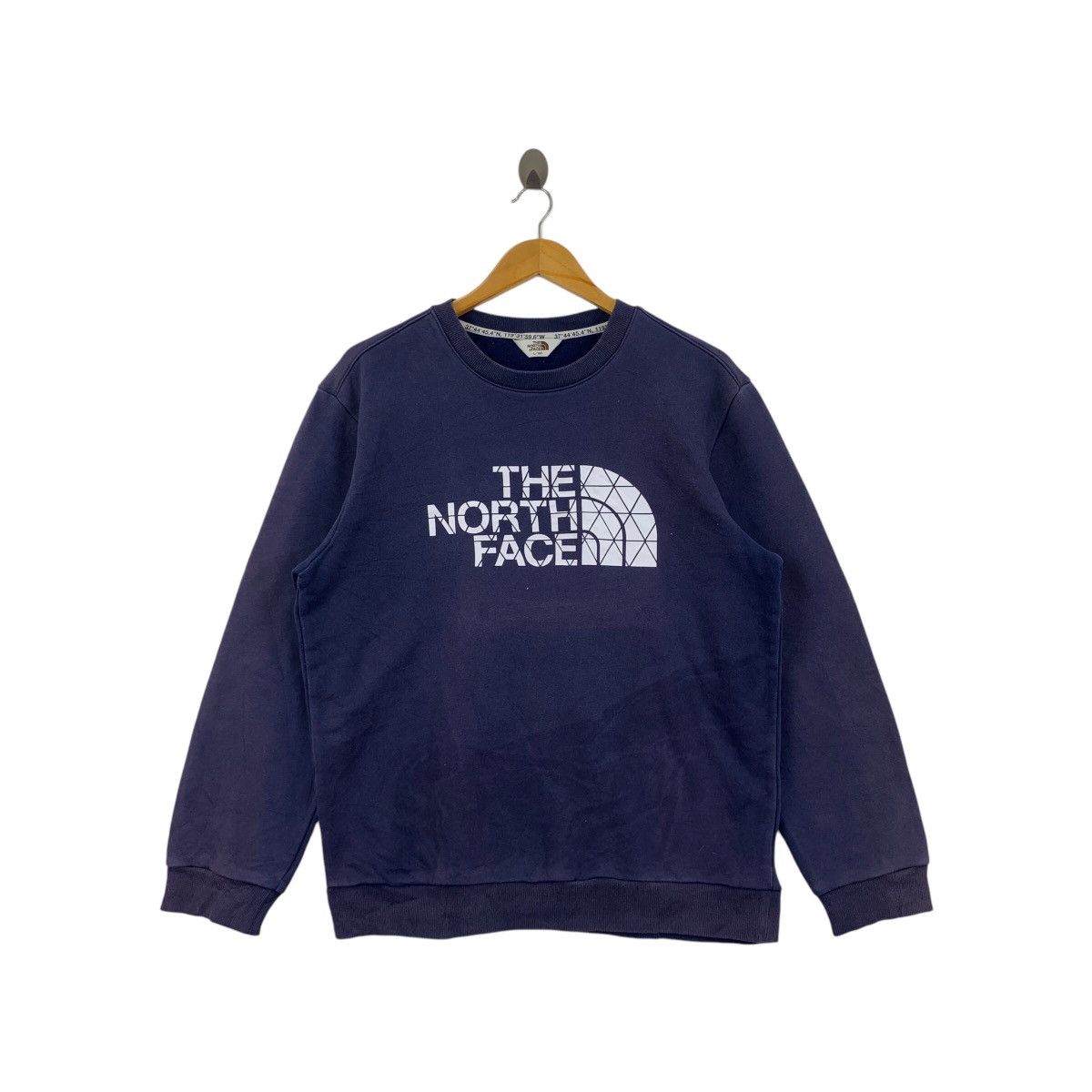 The North Face THE NORTH FACE Big Logo Print Navy Sweatshirt Size US L / EU 52-54 / 3 - 1 Thumbnail