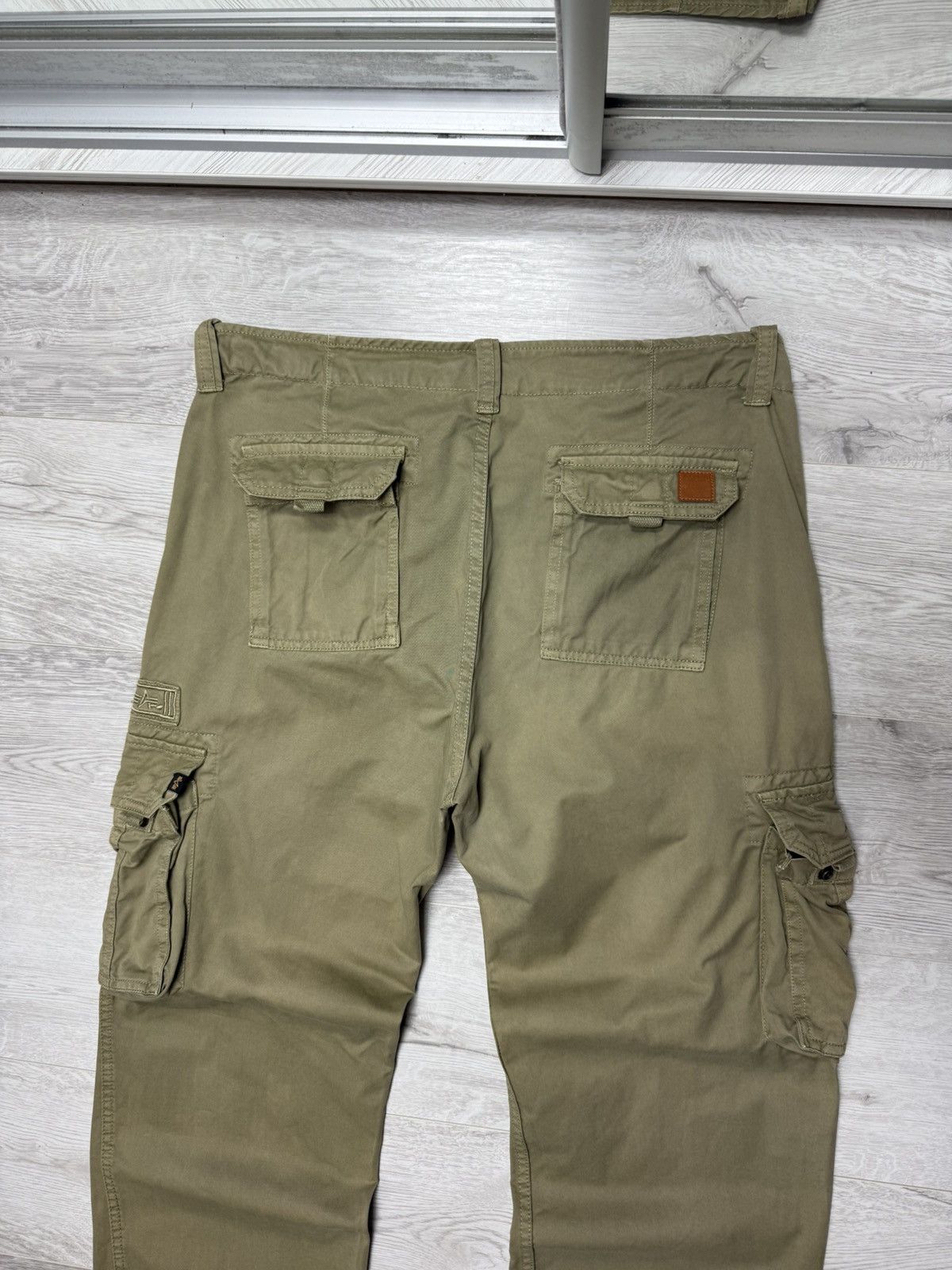Alpha Industries Alpha Industries Olive Tactical Cargo Pants Military Style Size US 36 / EU 52 - 10 Thumbnail