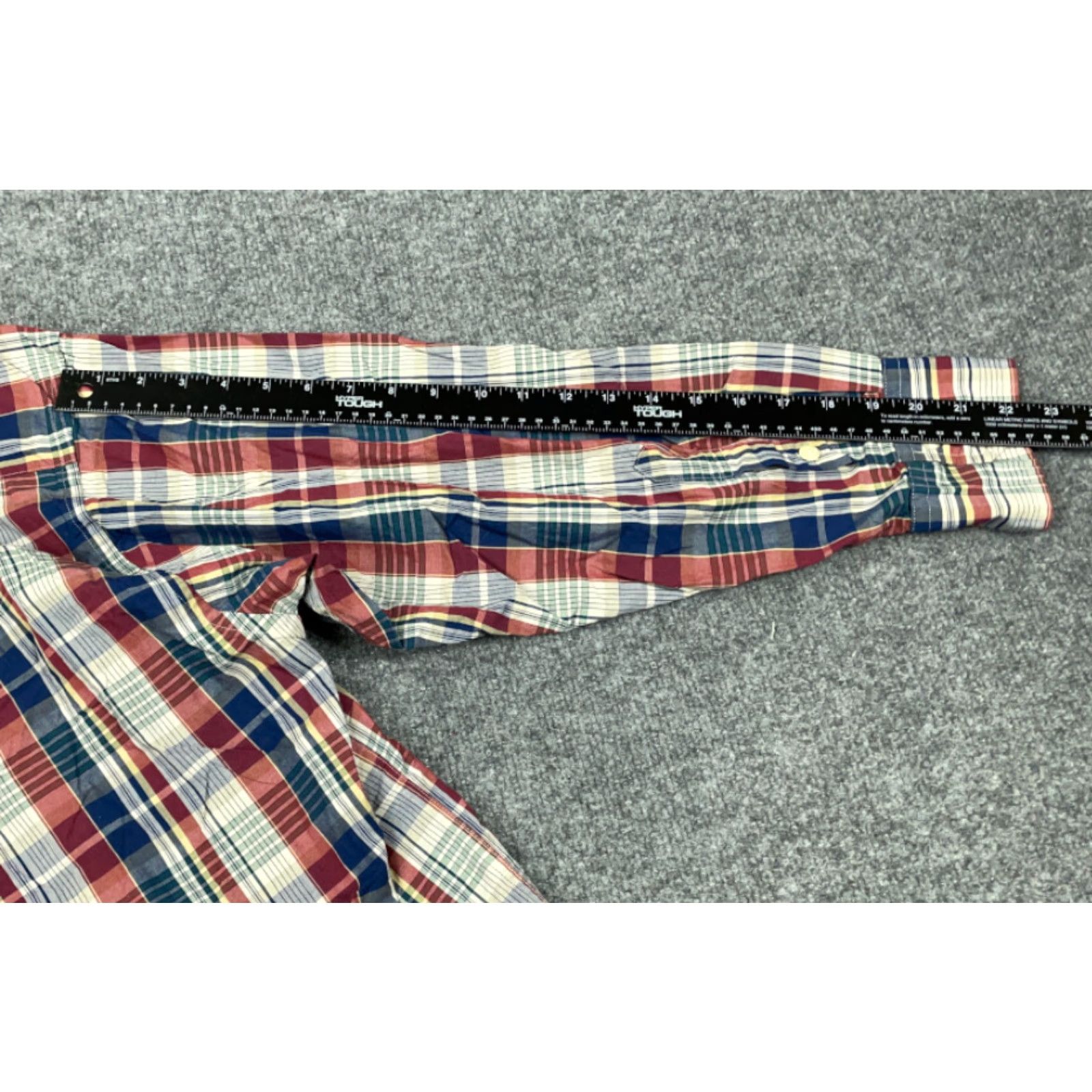 Pendleton Pendleton Shirt ‑ Plaid Cotton Lightweight Button-Up XL Men Red Gray Classic Preppy 90s Work Casual Button-Down Size US XL / EU 56 / 4 - 5 Thumbnail