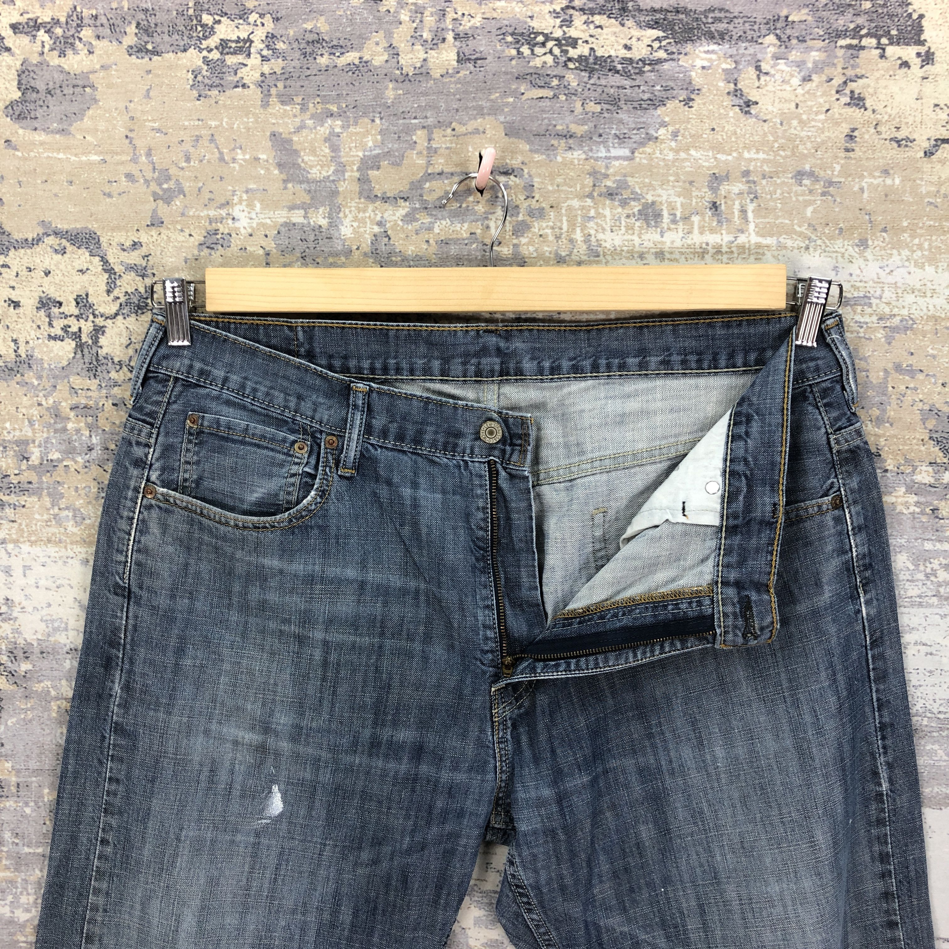 Levi's Vintage Y2K Levis 569 Baggy Loose Jeans Levi's Faded Denim Size US 38 / EU 54 - 6 Thumbnail