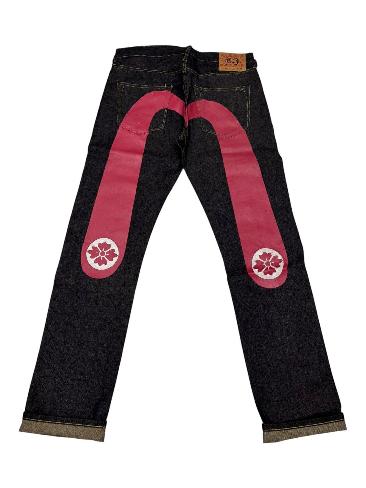 Japanese Brand Evisu Daicock Selvedge Denim Jeans Size US 34 / EU 50 - 1 Thumbnail