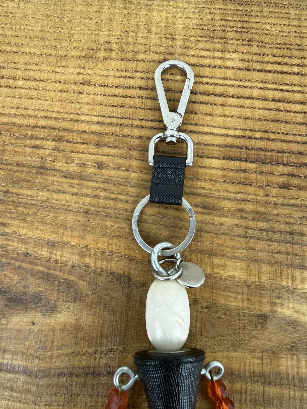 Prada Prada Robot Bag Charm Keychain Key Holder Vintage Size ONE SIZE - 8 Thumbnail