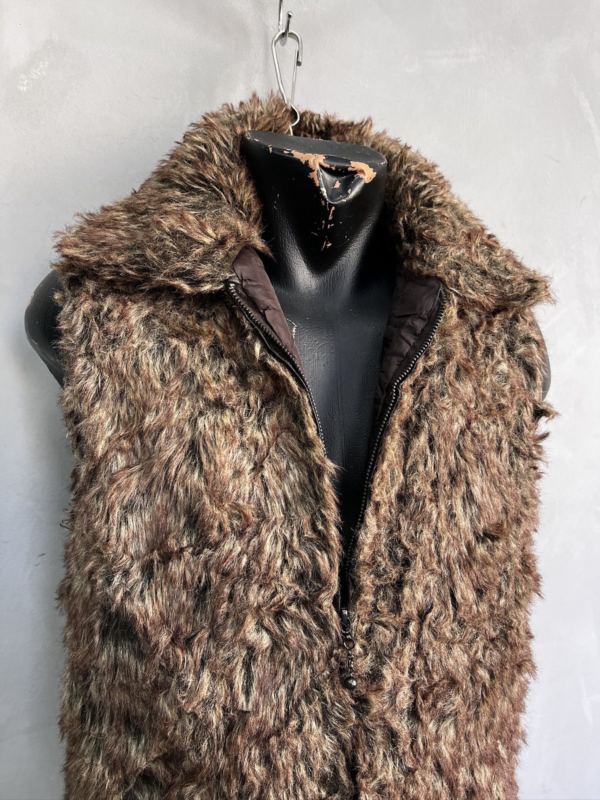 In The Attic Vintage Vest Fur Faux Ifsixwasnine Style Y2K Size US M / EU 48-50 / 2 - 4 Thumbnail