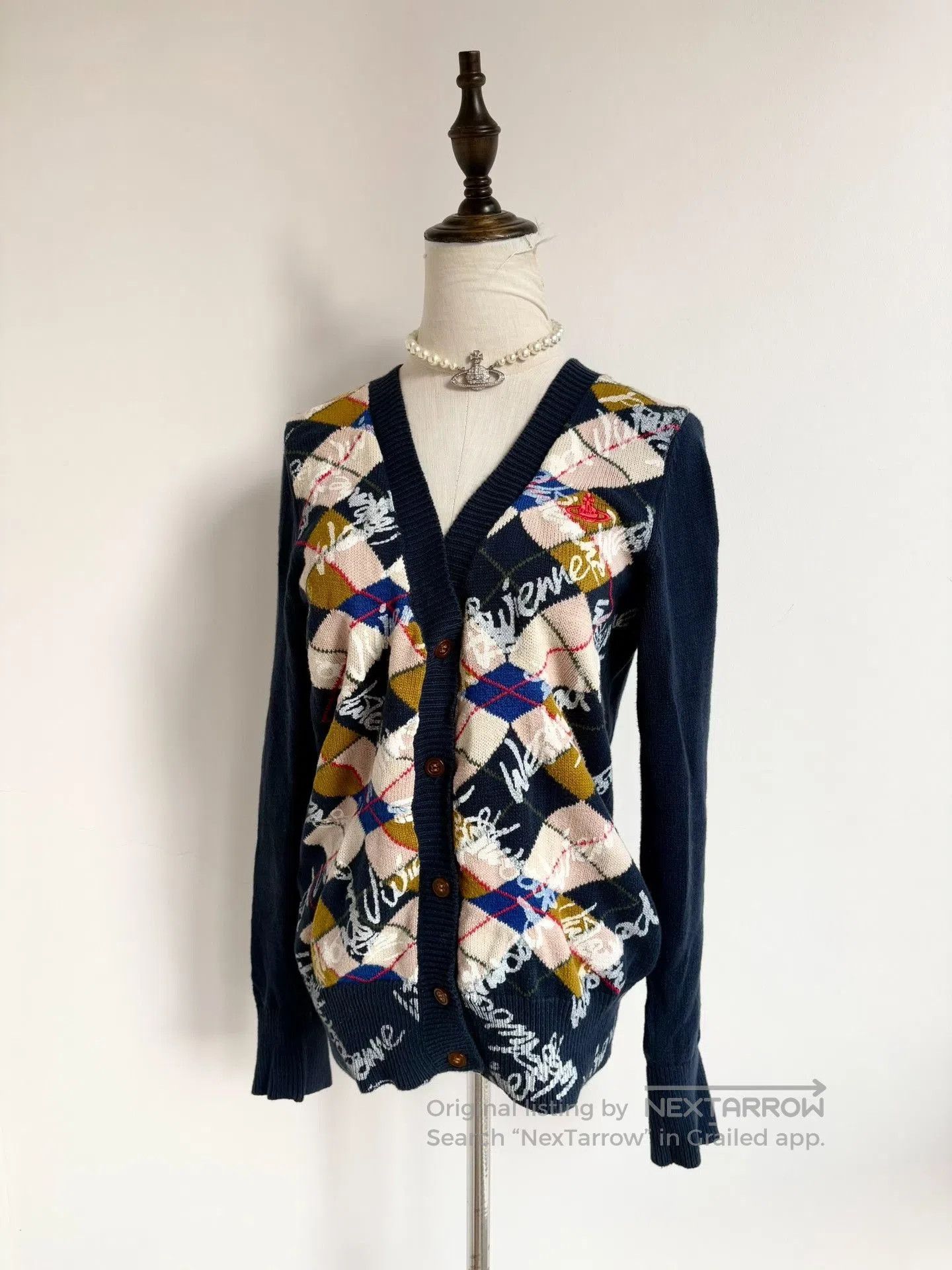 Vivienne Westwood Vivienne Westwood Saturn Knit Cardigan. Size M / US 6-8 / IT 42-44 - 3 Thumbnail