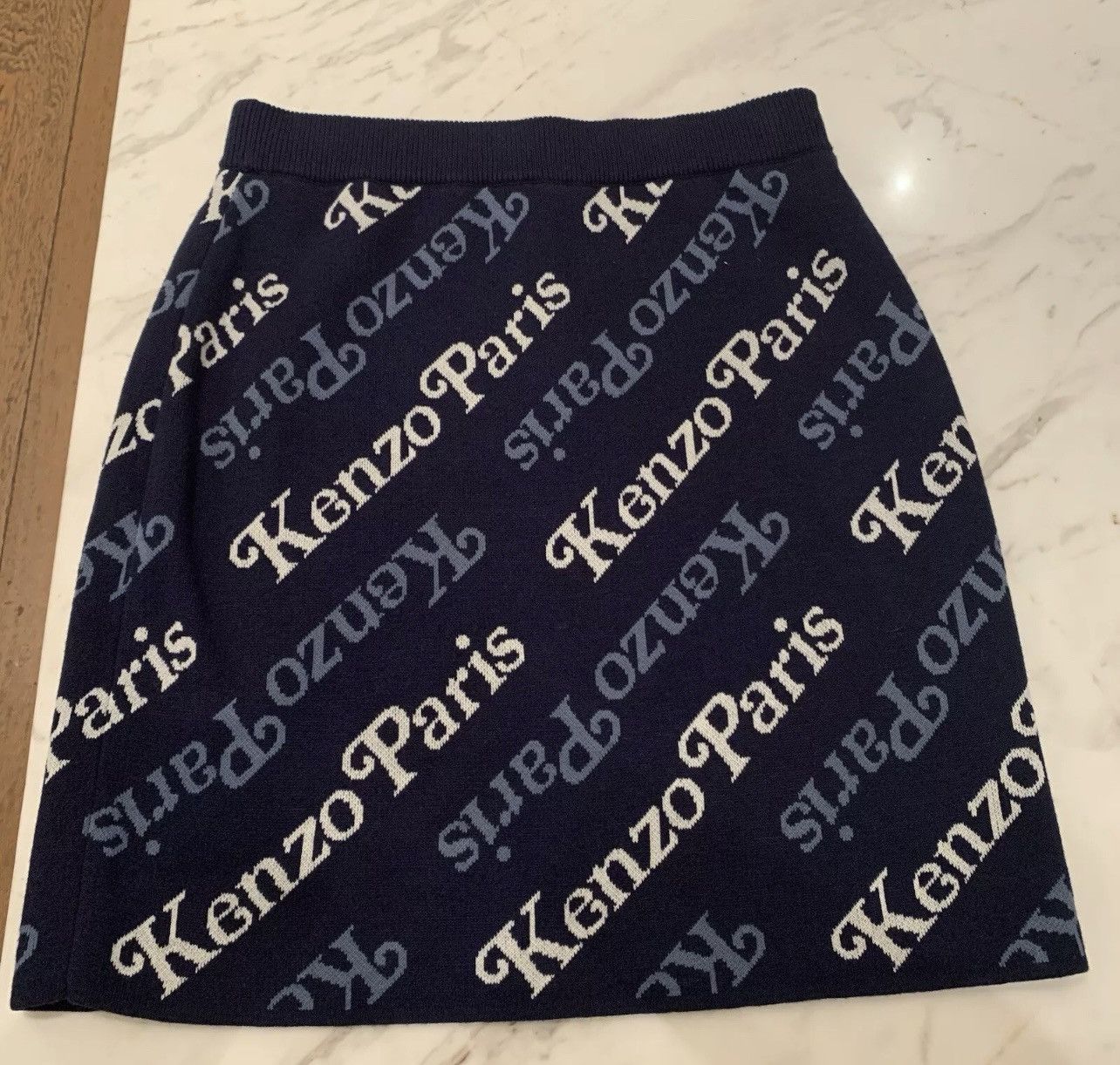 Kenzo KENZO X VERDY 'KENZO BY VERDY' MINISKIRT Blue Size 28" / US 6 / IT 42 - 4 Thumbnail