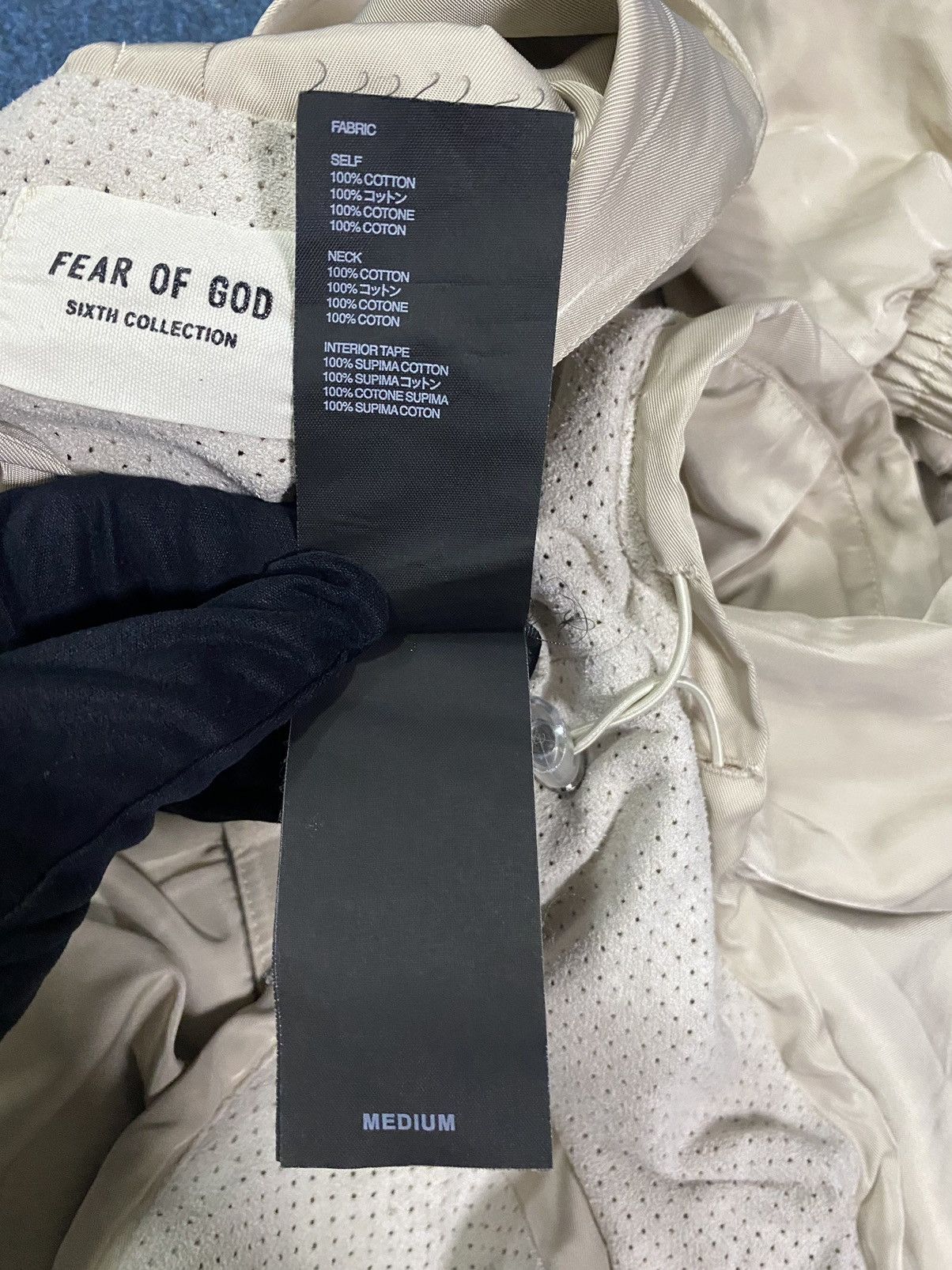Essentials Fear of God Sixth Collection Jacket Size US M / EU 48-50 / 2 - 9 Thumbnail