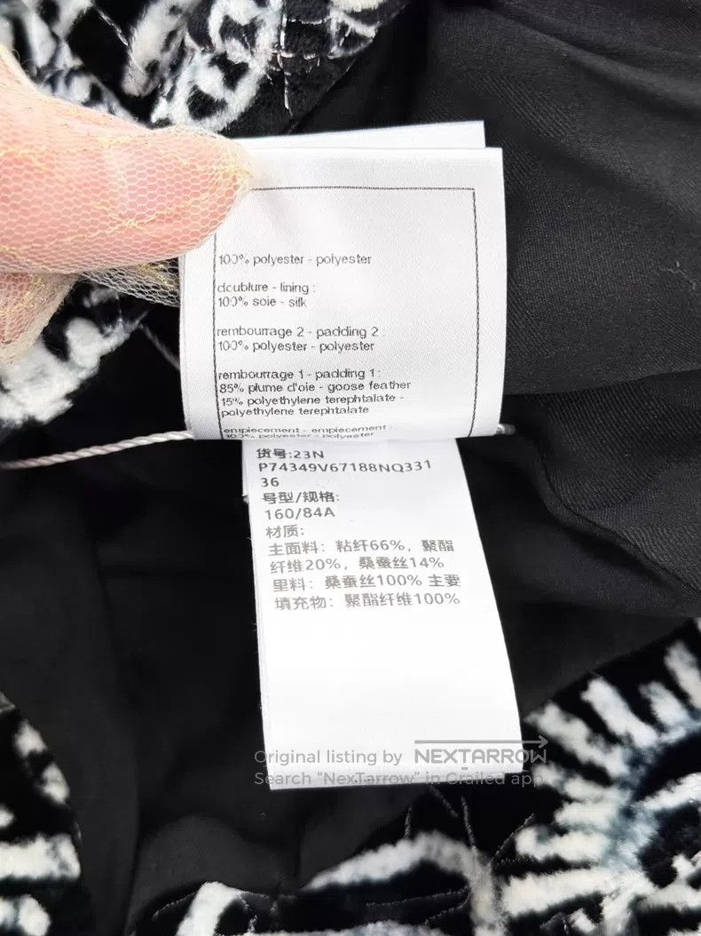 Chanel Chanel Gemstone print pattern velvet cotton long-sleeved s Size XS / US 0-2 / IT 36-38 - 7 Thumbnail