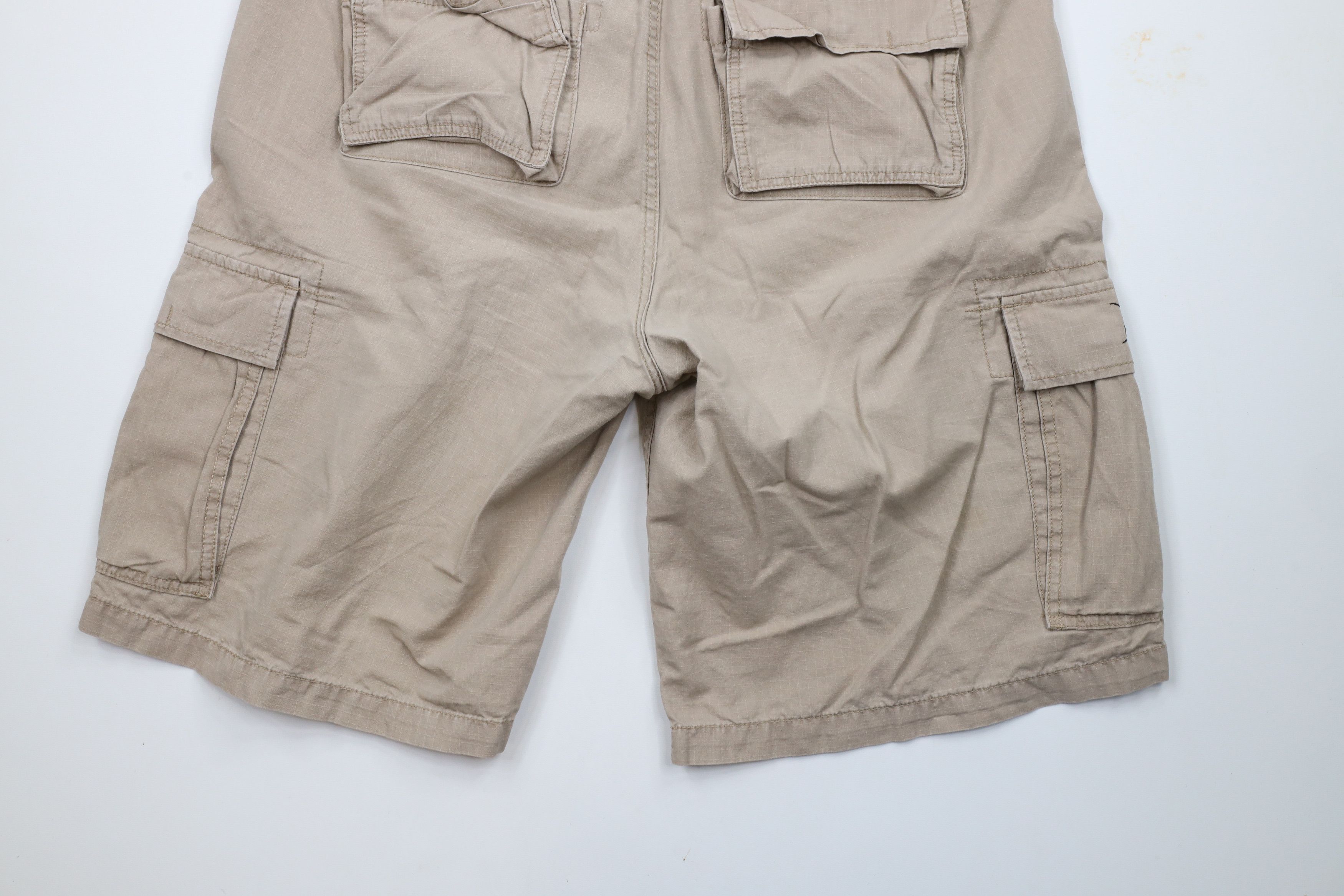 Ralph Lauren × Vintage Vintage 90s Ralph Lauren Surplus Ripstop Cargo Shorts Size US 38 / EU 54 - 11 Thumbnail