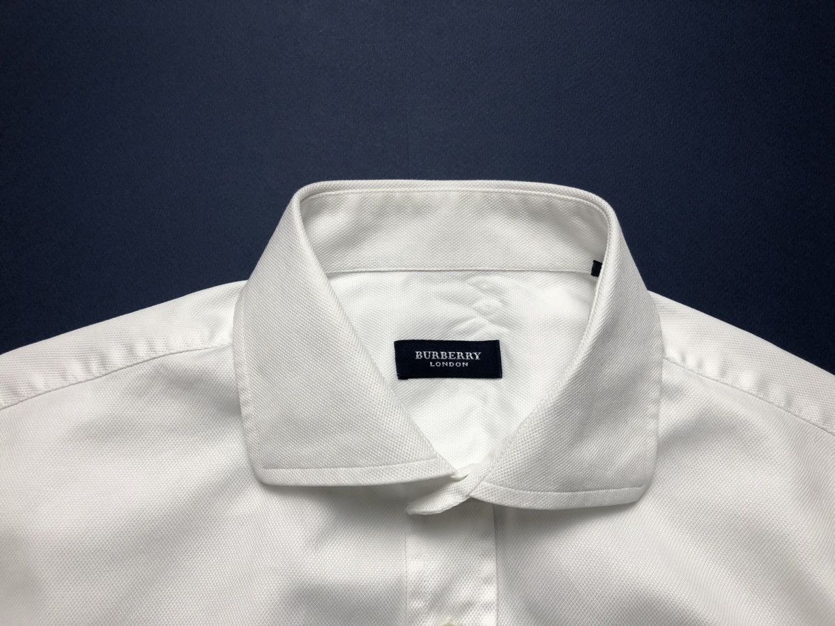 Burberry Burberry white cotton shirt Size US L / EU 52-54 / 3 - 3 Thumbnail