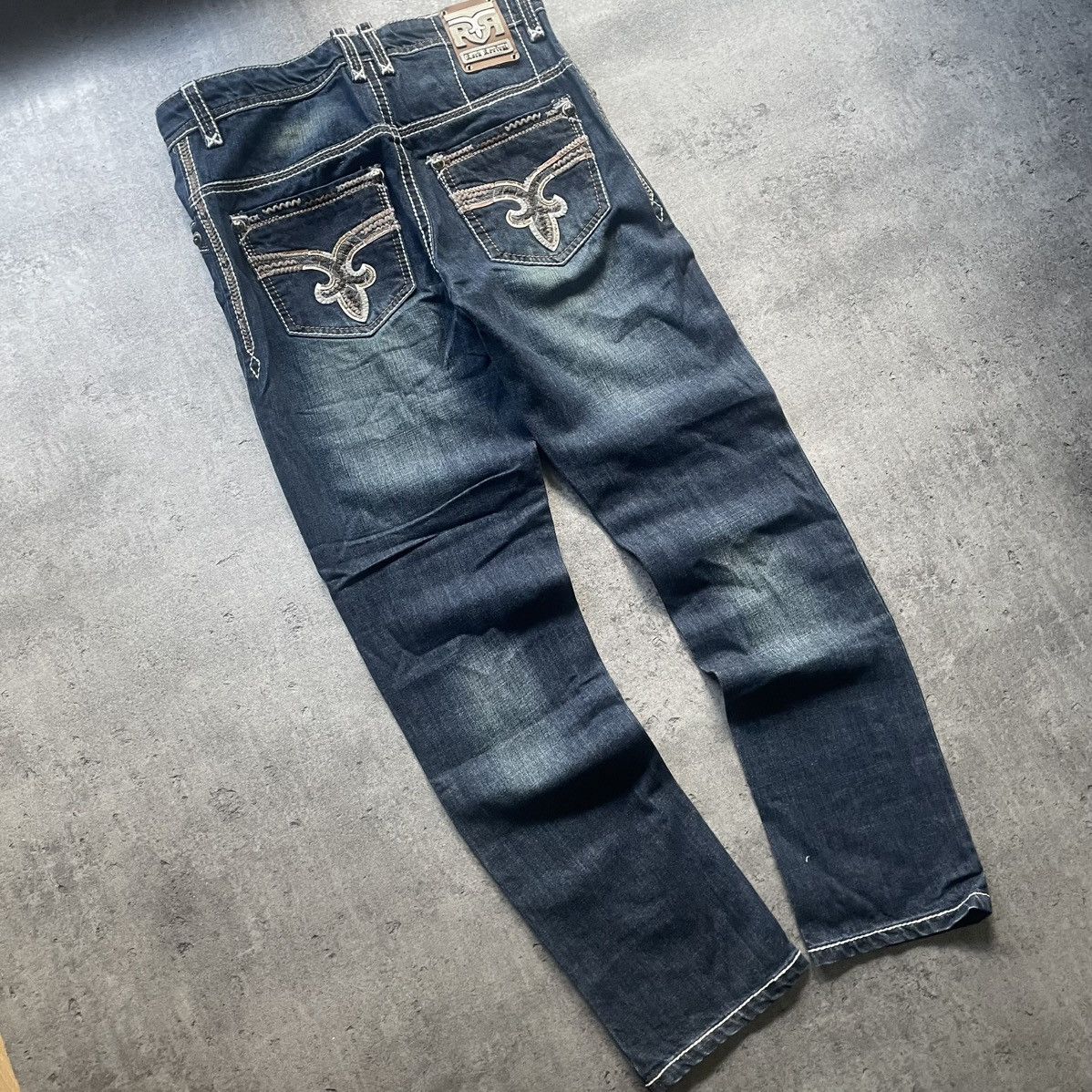 Rock Revival NWT Rock Revival Dali Straight Fit Pocket Logo Pants Size US 36 / EU 52 - 2 Thumbnail