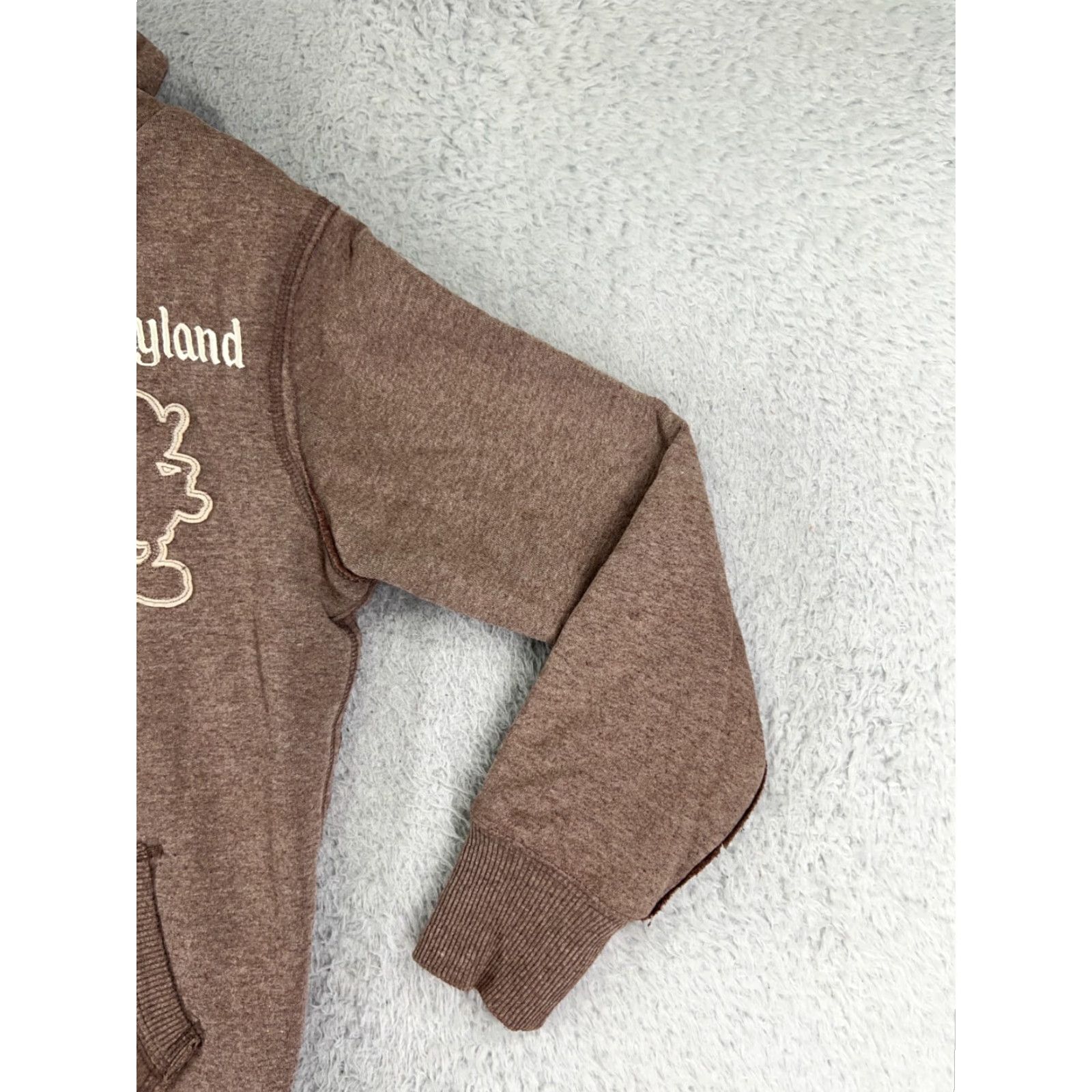 Disney Disney Mickey Mouse Sweater Full Zip Hoodie Womens S Brown Size S / US 4 / IT 40 - 2 Thumbnail