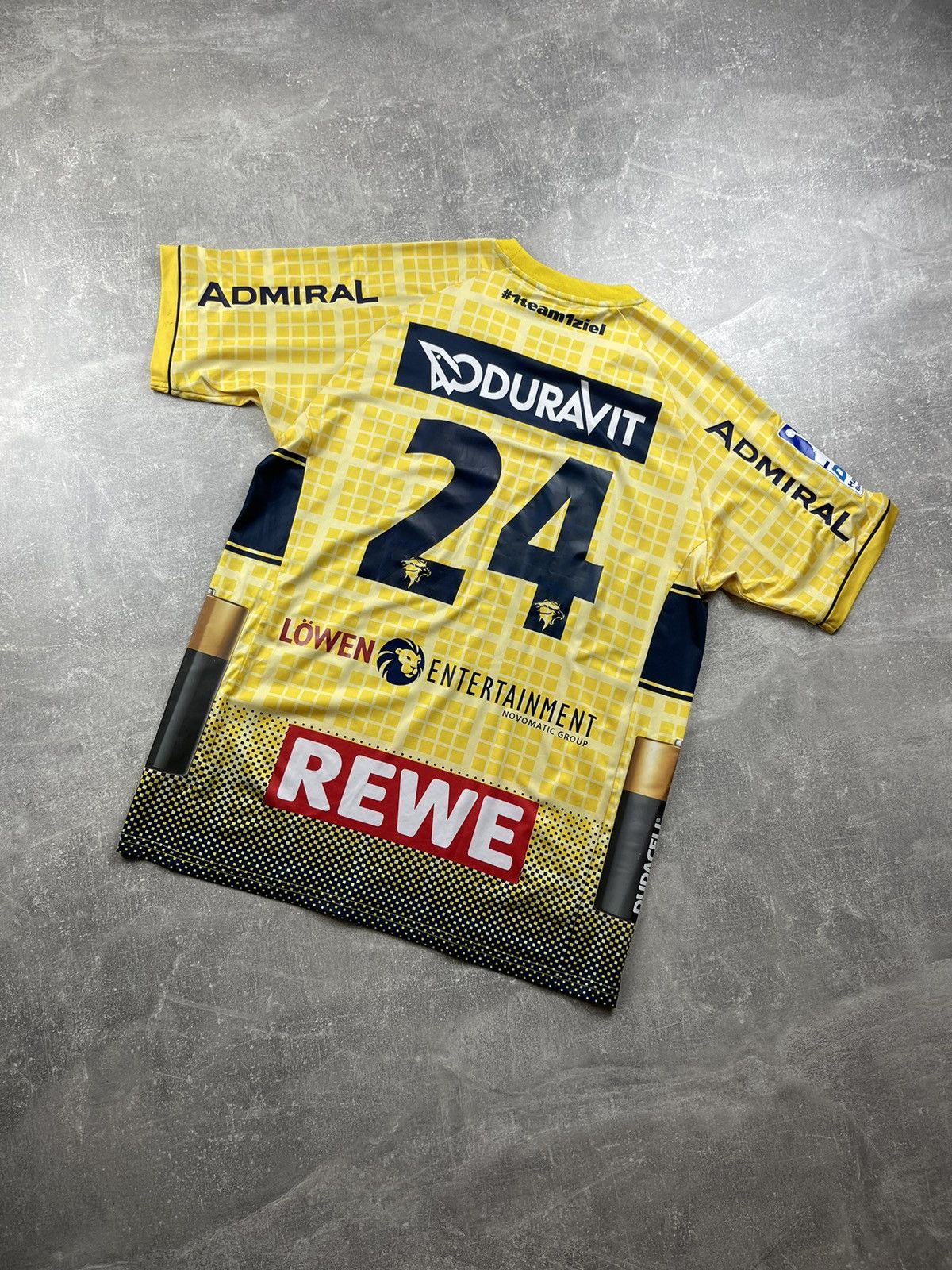 Erima Erima Rhein-Neckar Löwen Jersey #24 DKB Admiral SAP Shirt Size US L / EU 52-54 / 3 - 7 Thumbnail