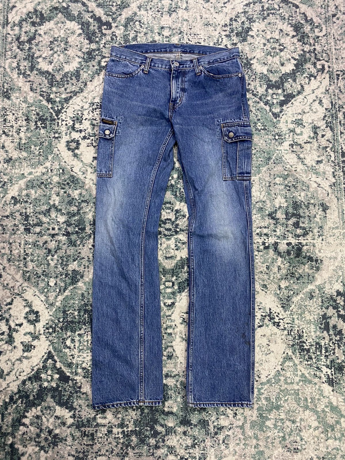 Hysteric Glamour Hysteric Glamour HG Multipocket Denim Cargo Jeans Size US 30 / EU 46 - 3 Thumbnail