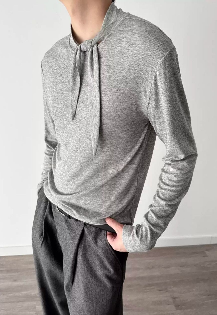 Other Men’s Drawstring Stand Collar Tee Size US M / EU 48-50 / 2 - 2 Thumbnail