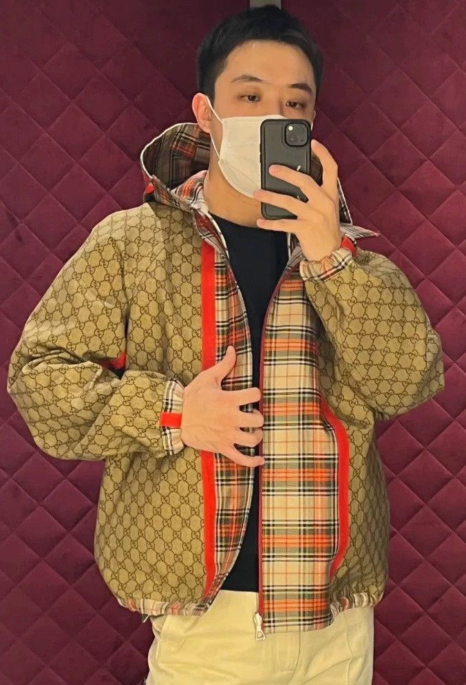 Gucci Gucci Double-sided plaid old flower full-print jacket 2501- Size US S / EU 44-46 / 1 - 8 Thumbnail
