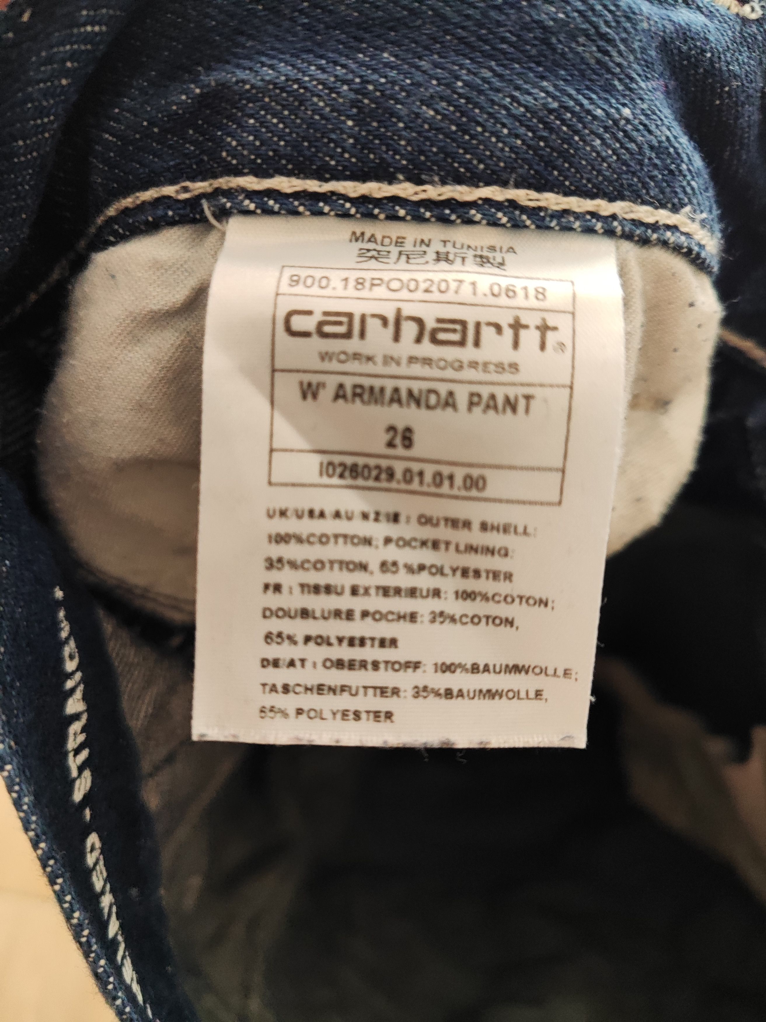 Carhartt Carhartt Jeans streetwear y2k opium Size 26" / US 2 / IT 38 - 2 Thumbnail