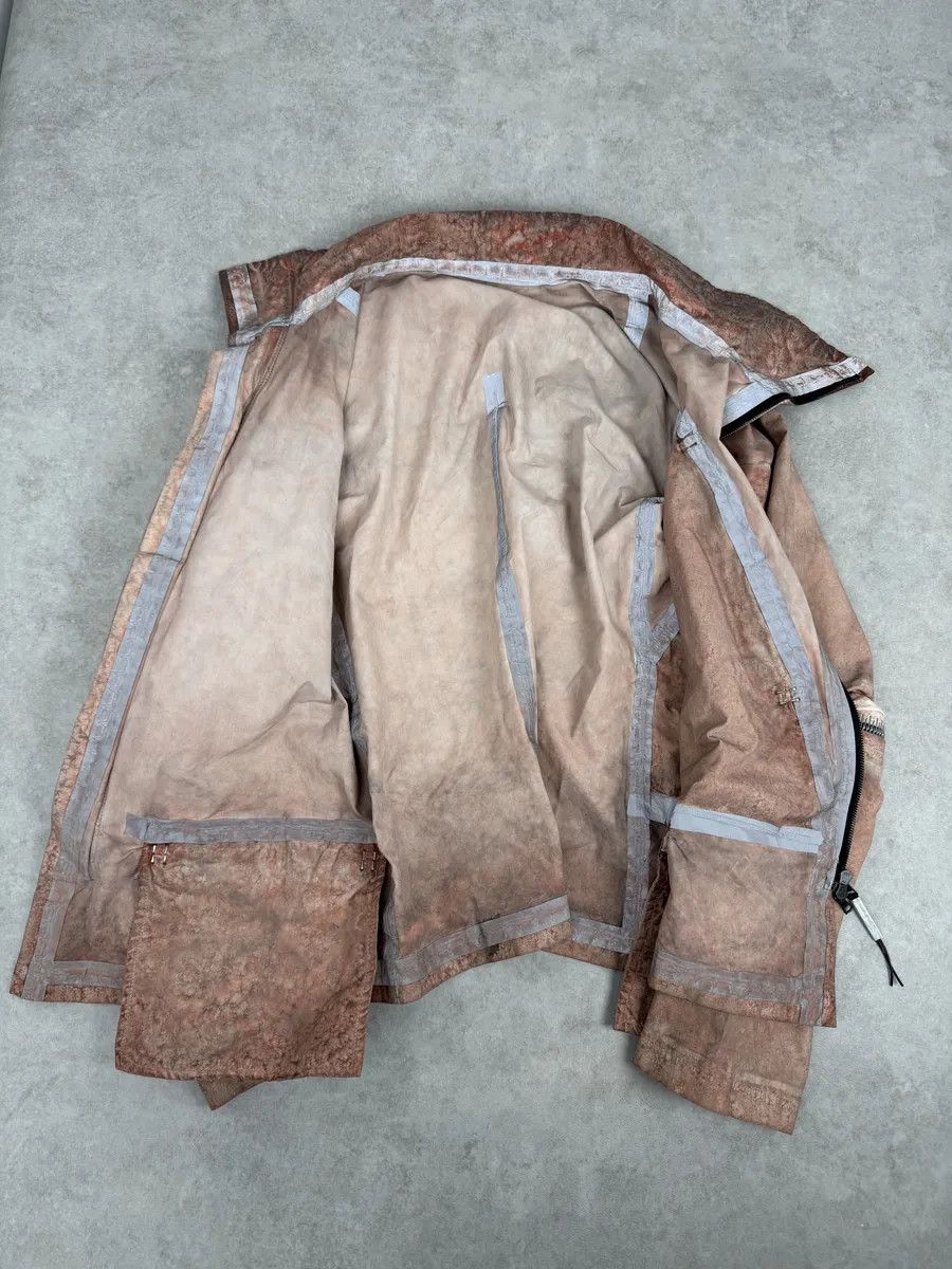 Isaac Sellam Experience Isaac Sellam Avant-Garde Rouille Asymmetrical Leather Jacket Size US L / EU 52-54 / 3 - 11 Thumbnail