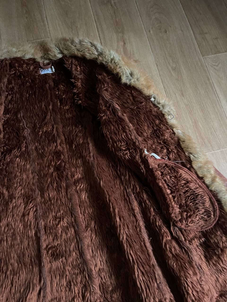 Vintage Vintage Faux Fur Sheepskin Suede Leather Coat Size M / US 6-8 / IT 42-44 - 17 Thumbnail