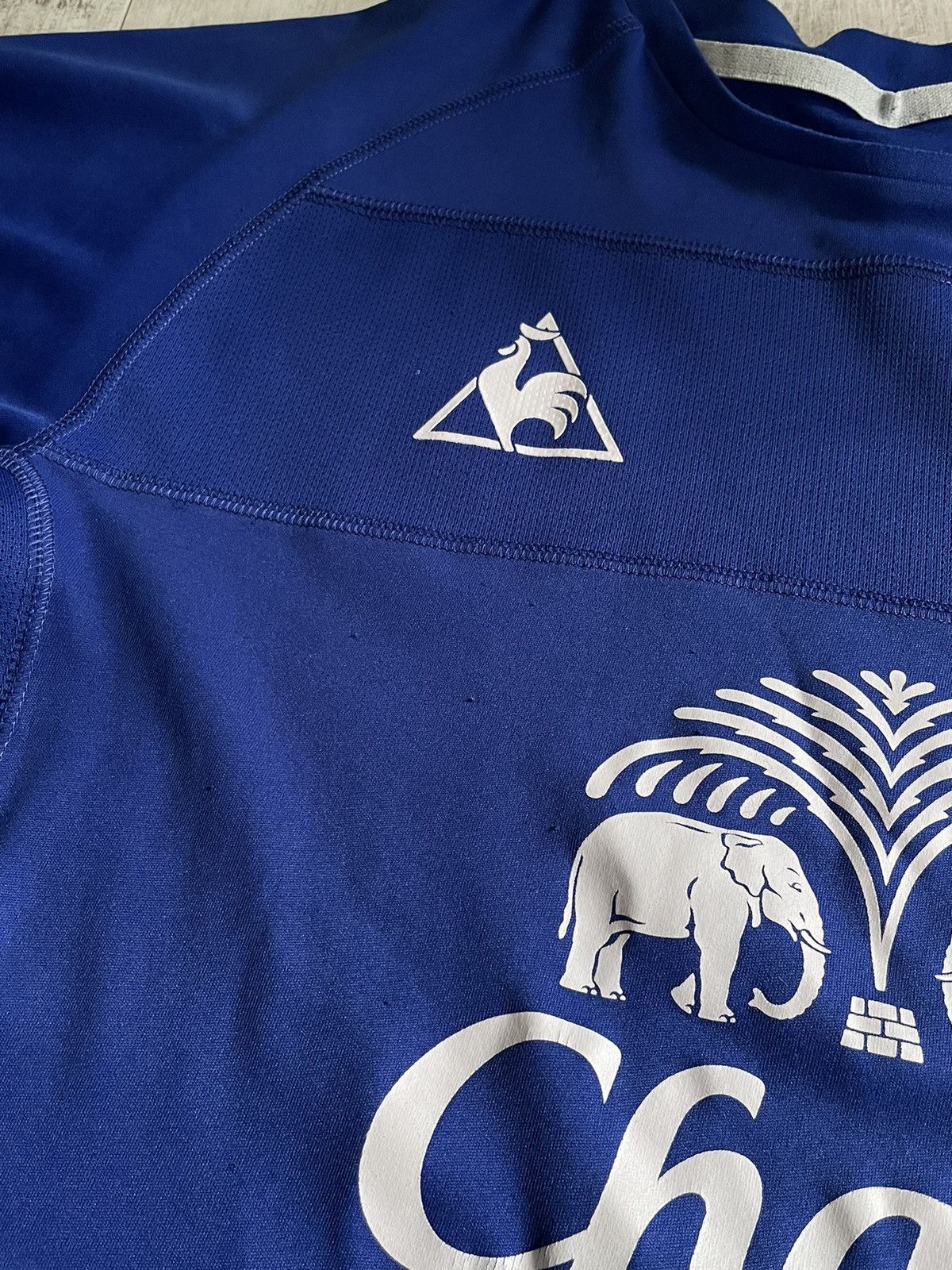 Le Coq Sportif Vintage Le Coq Sportif Everton 2010/2011 Football Shirt RARE Size US M / EU 48-50 / 2 - 4 Thumbnail
