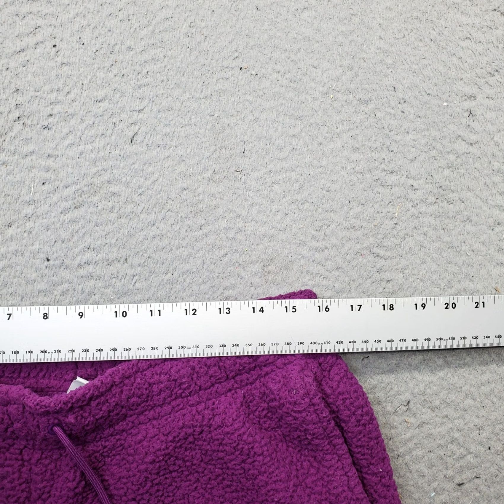 Nike Nike Sweatpants Womens L Purple Sherpa Fleece Therma-FIT Gym-Running Drawstring Size 36" / US 14 / IT 50 - 6 Thumbnail