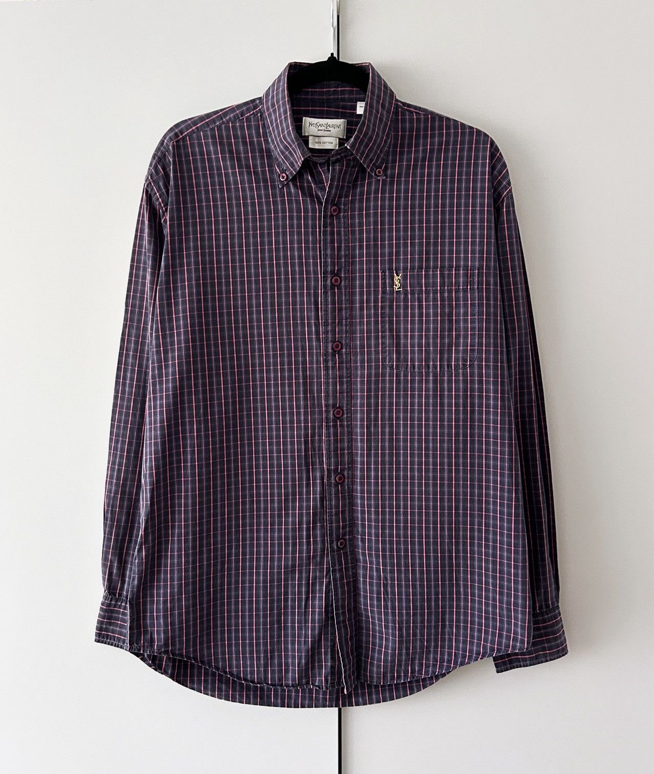 Yves Saint Laurent Yves Saint Laurent vintage shirt Size US M / EU 48-50 / 2 - 1 Thumbnail