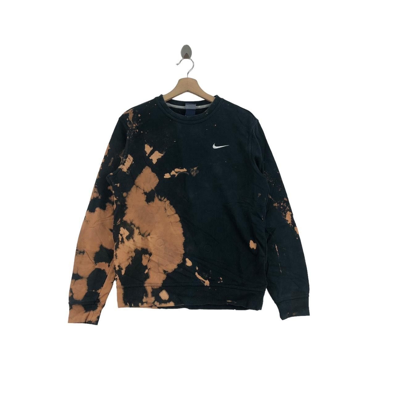 Nike NIKE TIE DYE Swoosh Logo Athletic Crewneck Sweatshirt Size L / US 10 / IT 46 - 1 Thumbnail