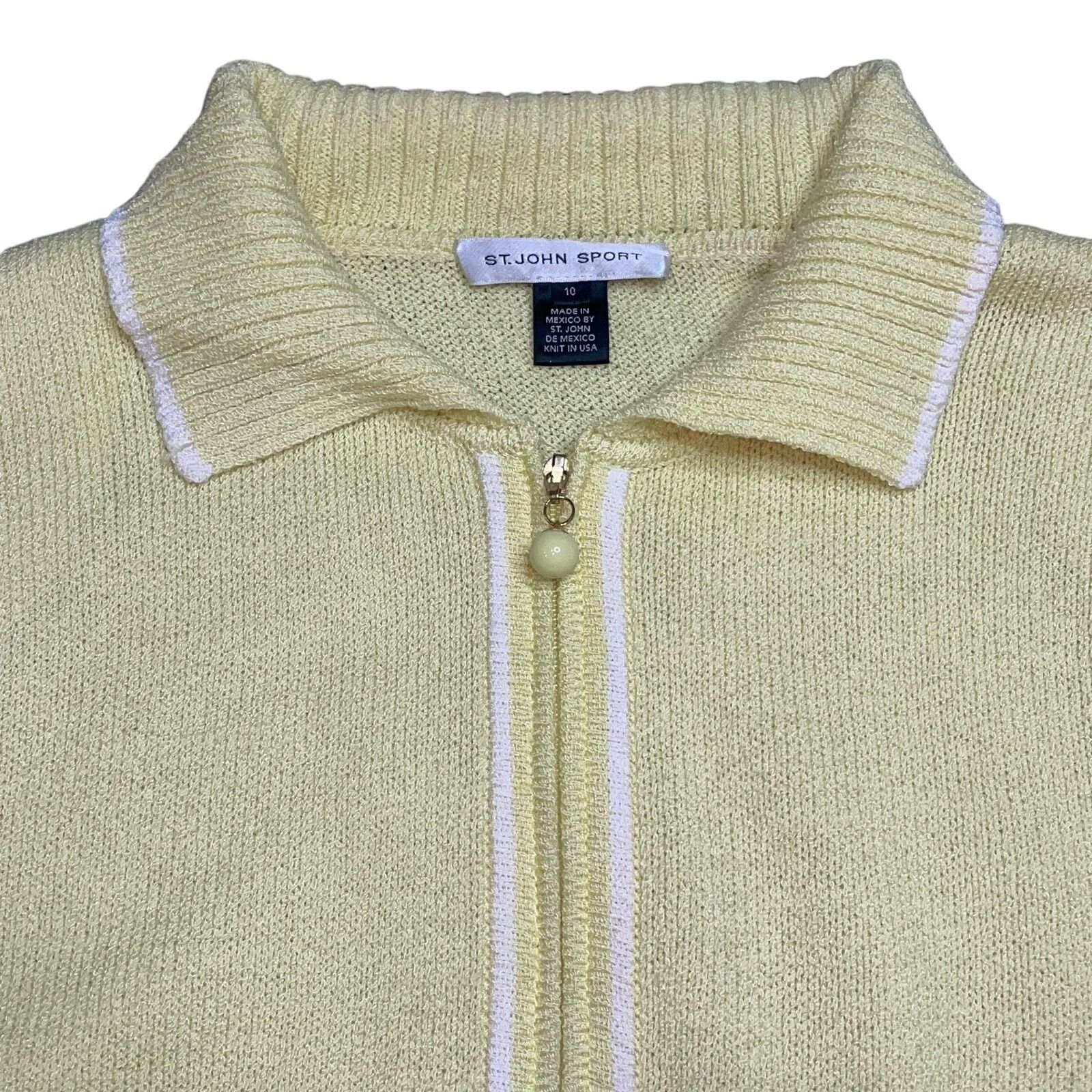 St. John St. John Sport Sweater Jacket Size L / US 10 / IT 46 - 8 Thumbnail