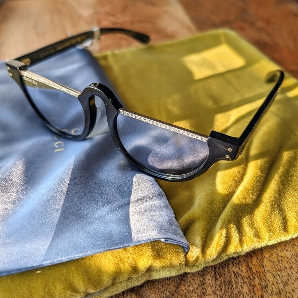 Gucci Gucci Runaway Novelty Mirror Sunglasses, NWT, UNISEX Size ONE SIZE - 3 Thumbnail