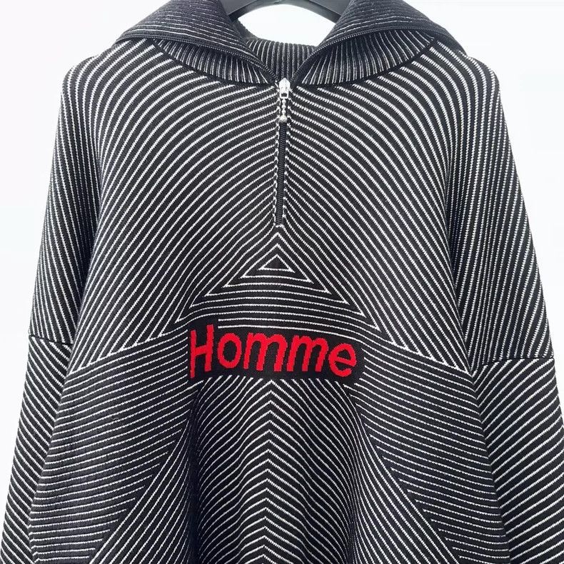 Balenciaga Balenciaga FW17 HOMME embroidered logo half-zip turtleneck Size US S / EU 44-46 / 1 - 5 Thumbnail
