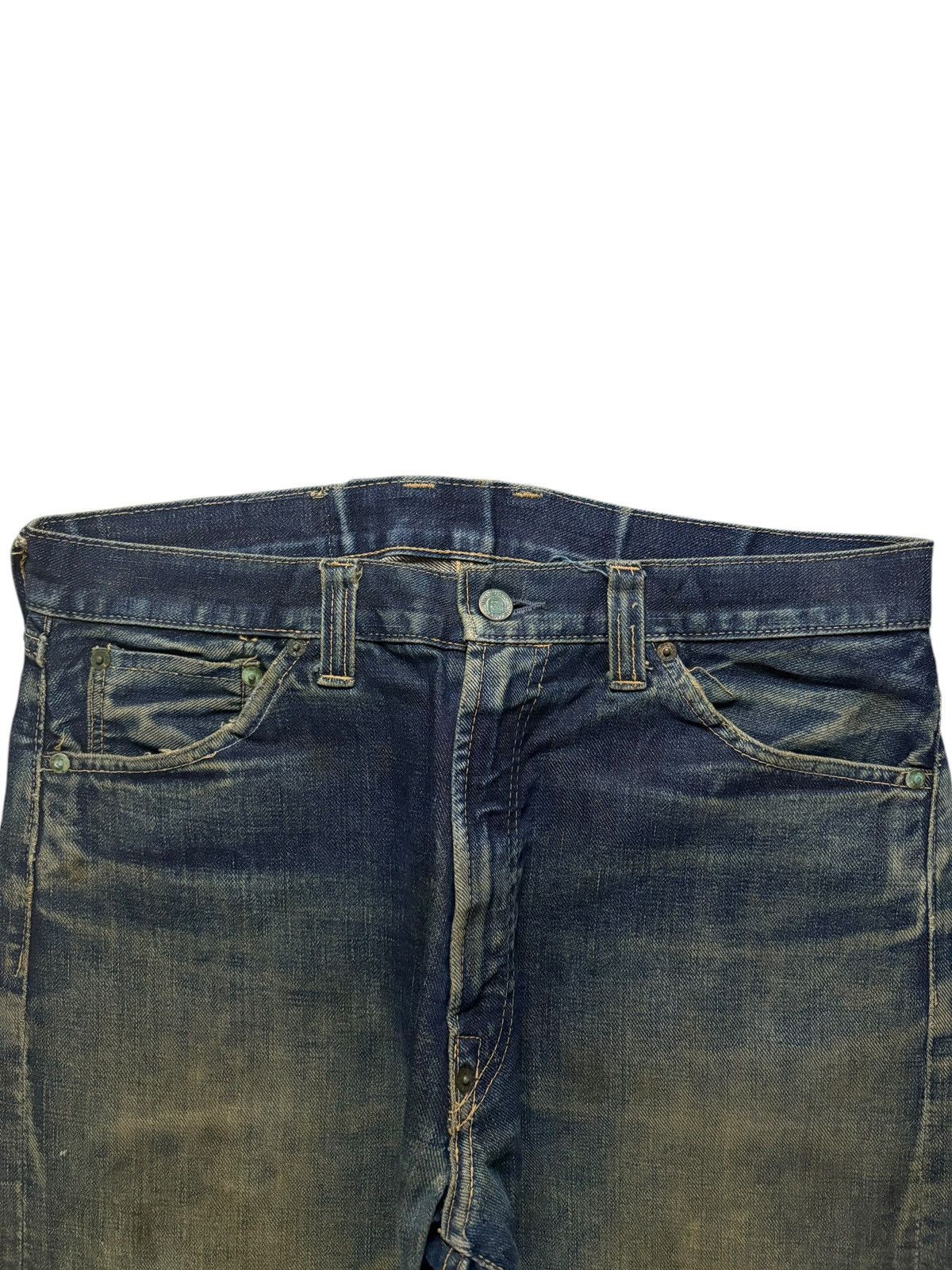 Bape Vintage Japanese Bape Selvedge Sick Mud Wash Baggy Jeans Size US 33 - 5 Thumbnail